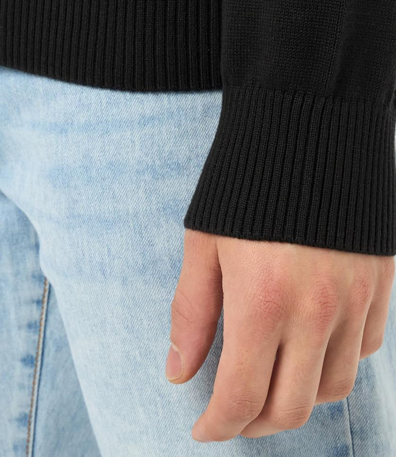 Calvin Klein Calvin Klein Jeans Maglione Girocollo Uomo Mod. J30J326745 BEH Black Nero