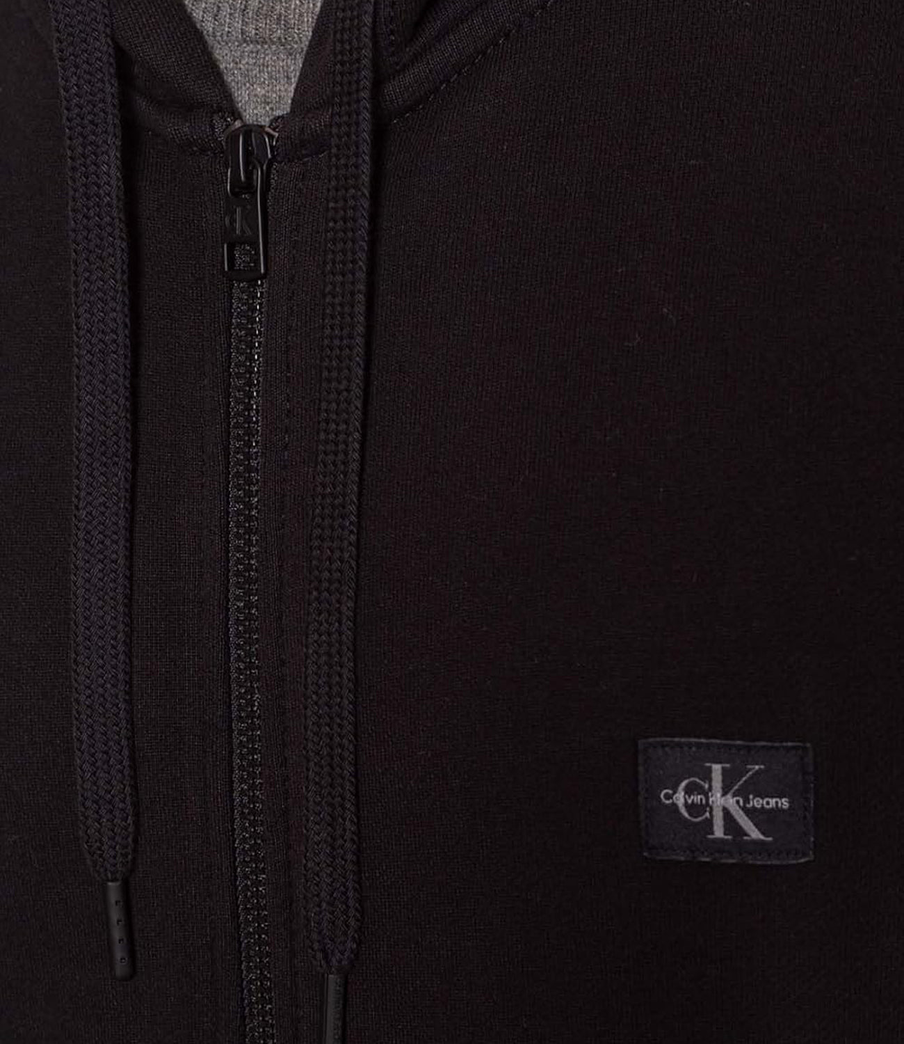 Calvin Klein Calvin Klein Jeans Felpa Zip Uomo Mod. J30J326858 BEH Black Nero