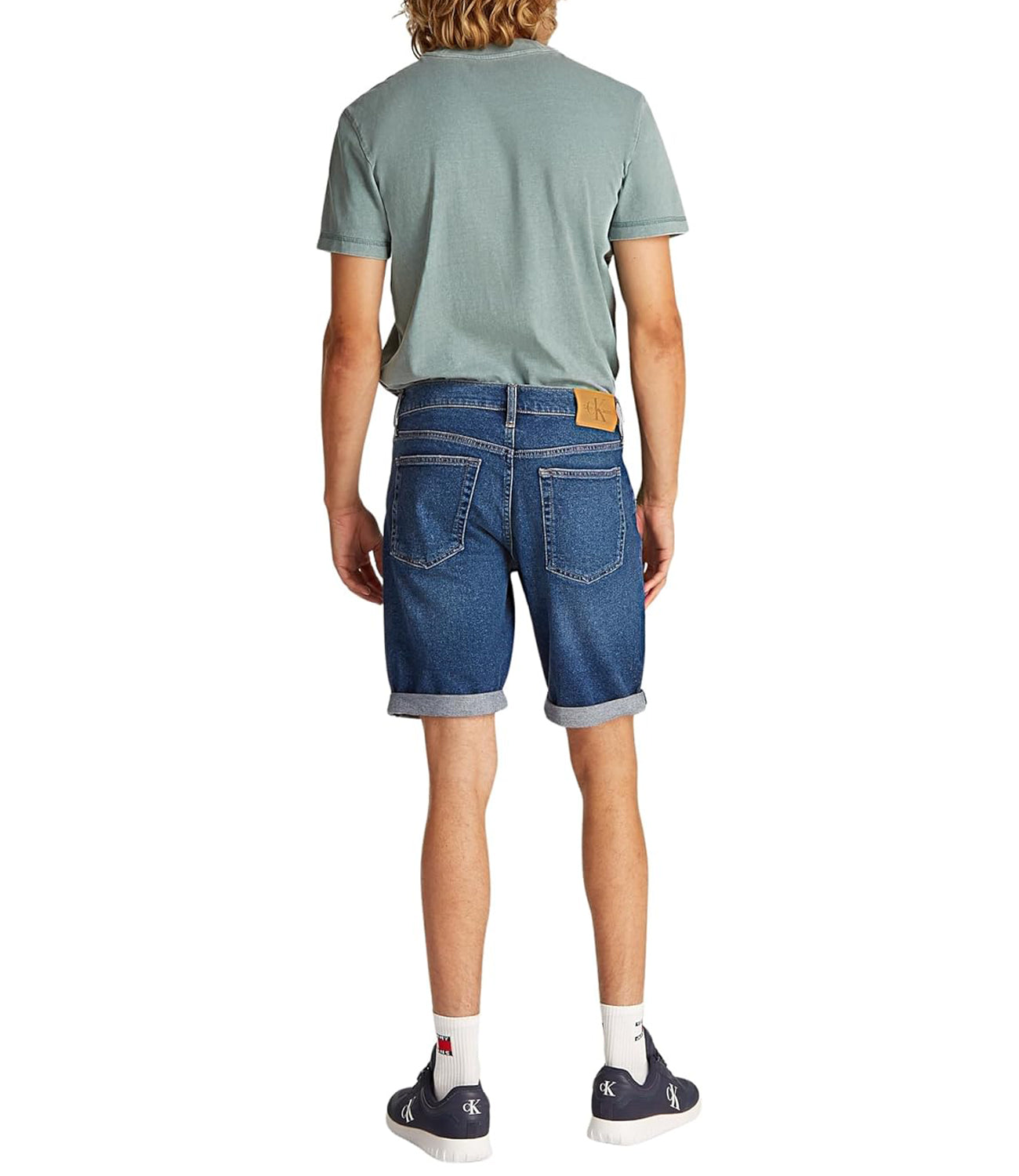 Calvin Klein Calvin Klein Jeans Bermuda Uomo Mod. J30J327184 1BJ Denim Blu