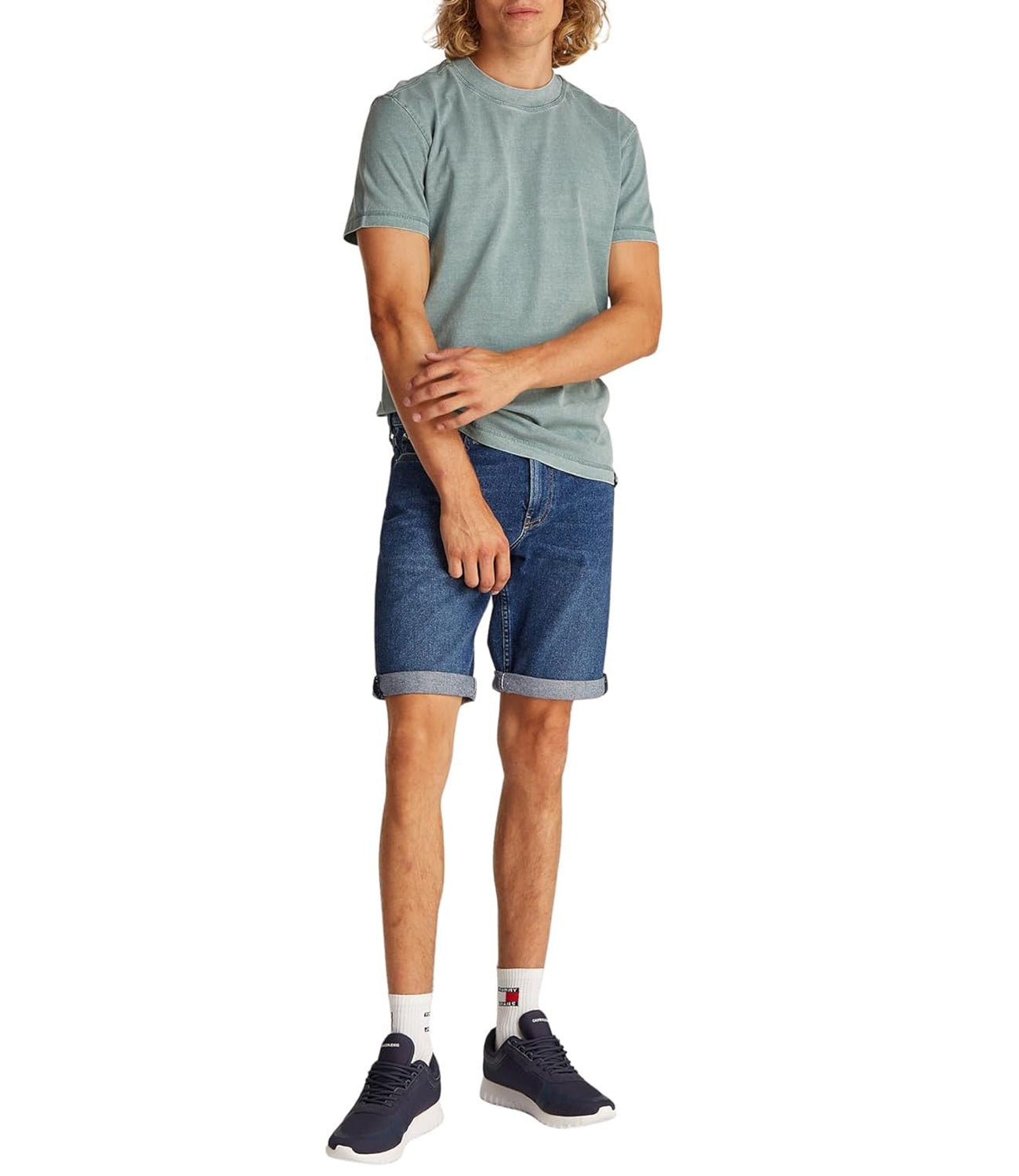 Calvin Klein Calvin Klein Jeans Bermuda Uomo Mod. J30J327184 1BJ Denim Blu