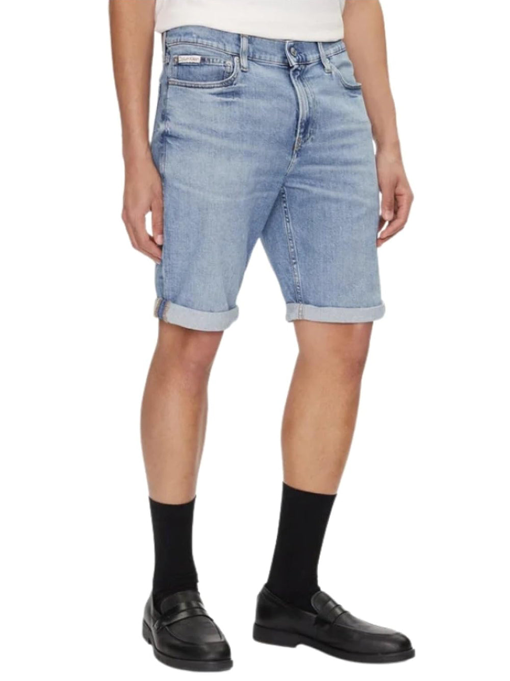 Calvin Klein Calvin Klein Jeans Bermuda Uomo Mod. J30J327516 JEANS 1A4 Denim Blu