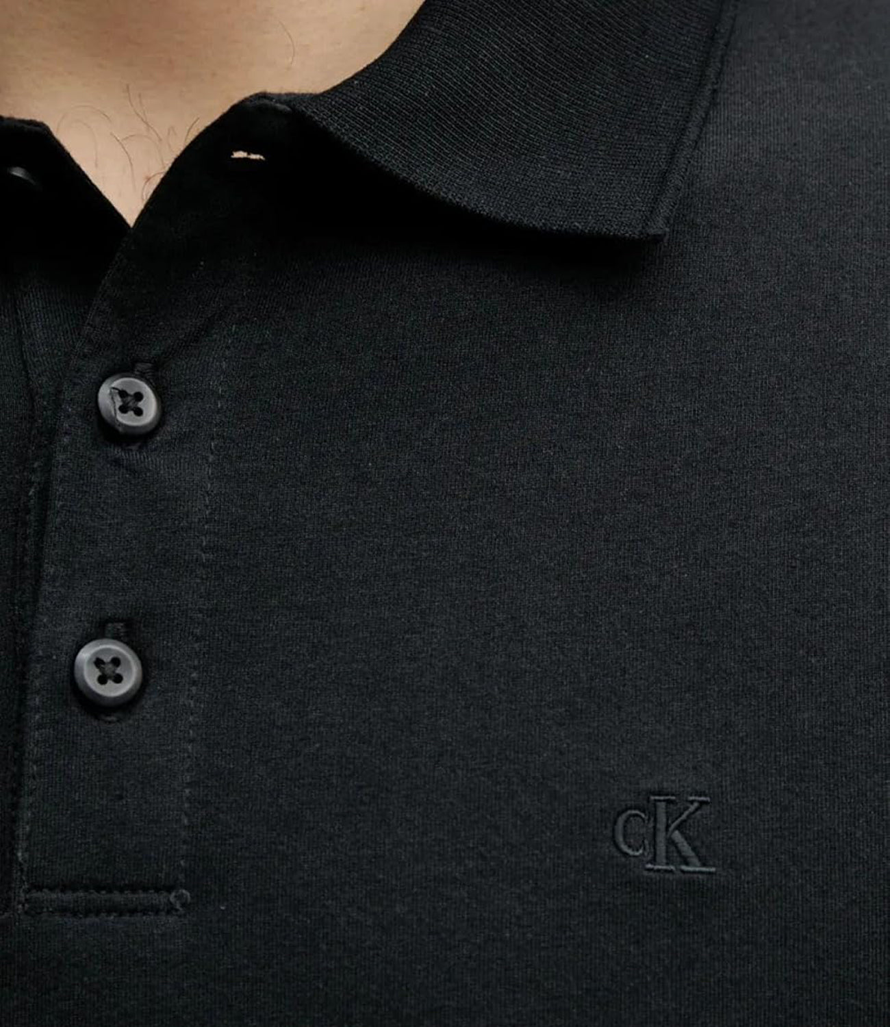 Calvin Klein Calvin Klein Jeans Polo Manica Corta Uomo Mod. LV040HM281 UB1 Nero