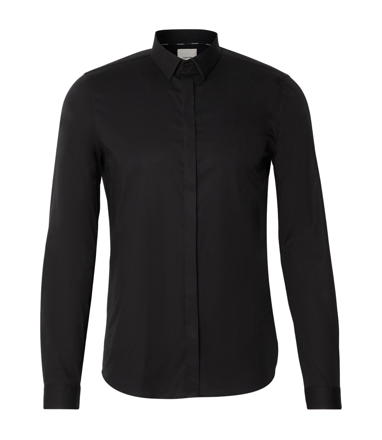 Calvin Klein Camicia Maniche Lunghe Uomo Mod. K10K109891 BEH Black Nero