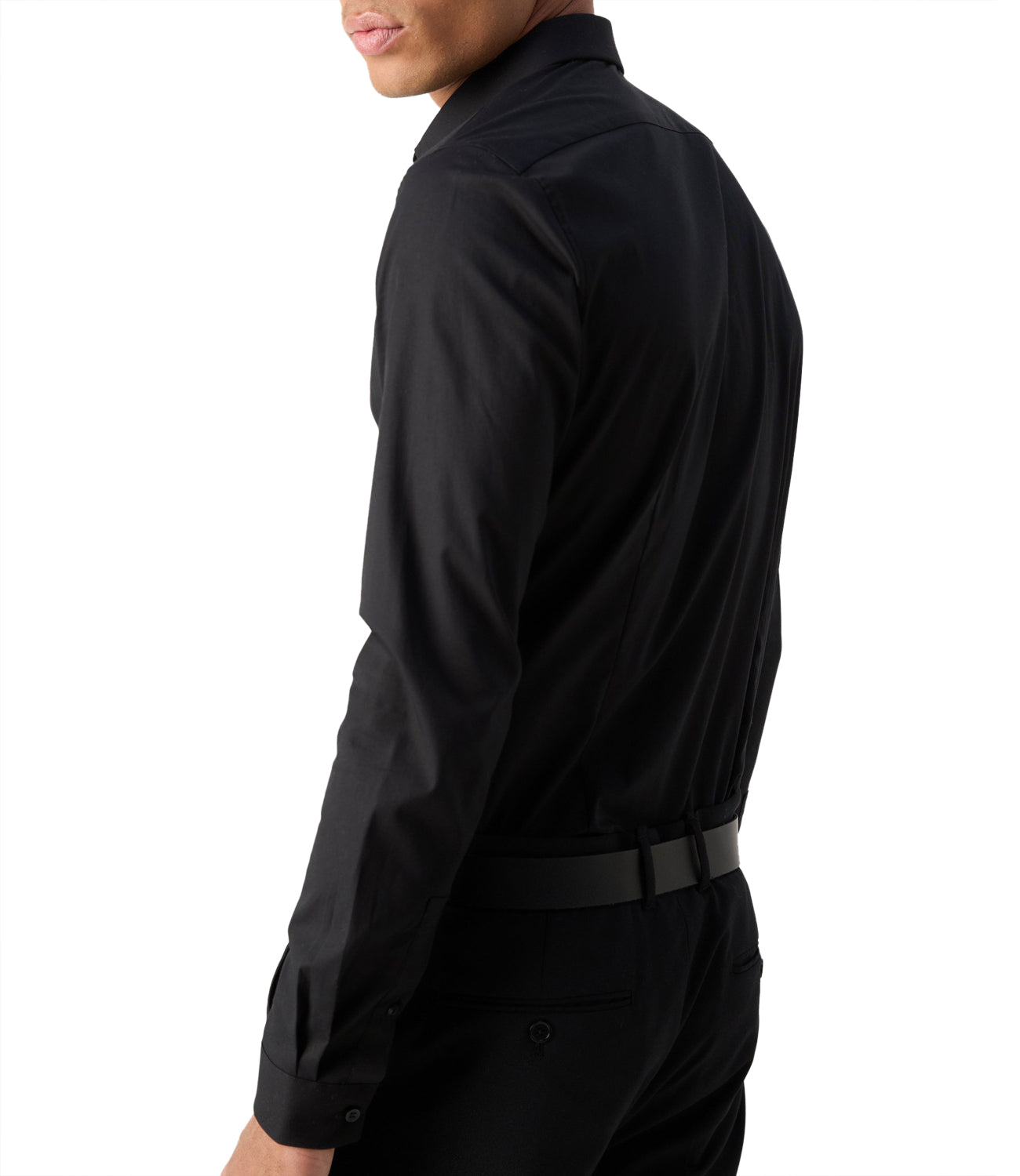 Calvin Klein Camicia Maniche Lunghe Uomo Mod. K10K109891 BEH Black Nero