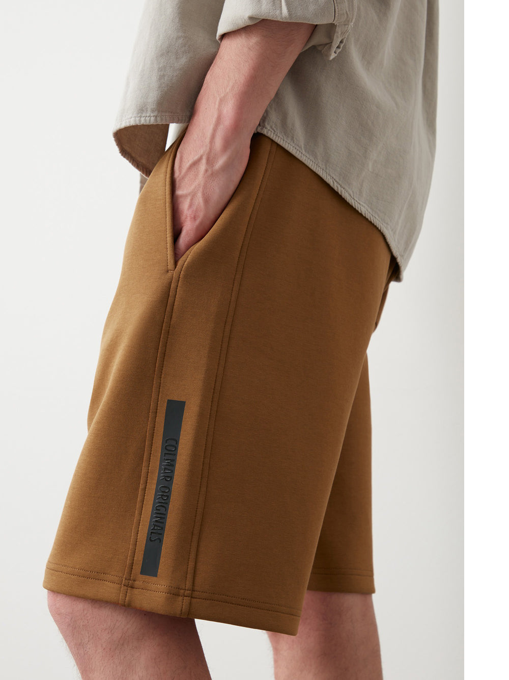 Bermuda Casual Colmar Counted da Uomo - Marrone