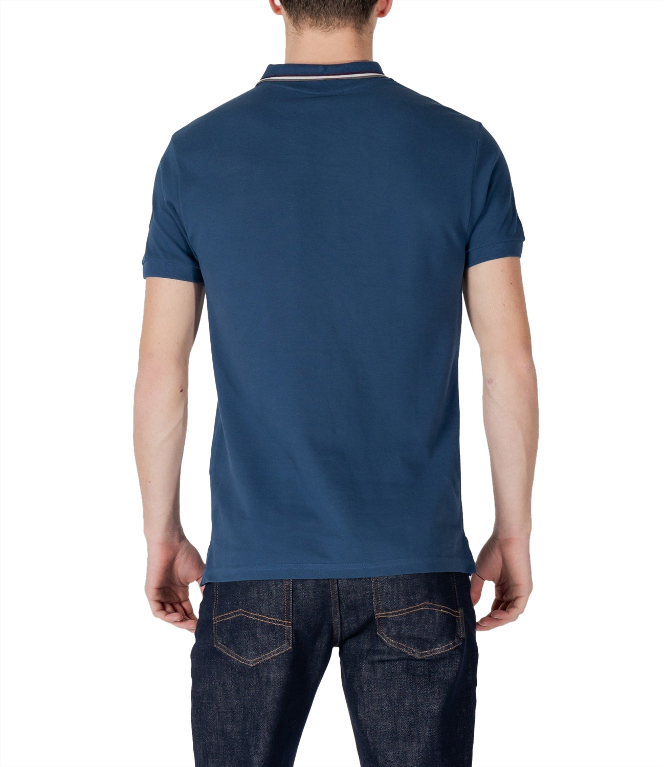 Colmar Polo M/C Uomo Mod. 7663R 7XH 674 AVION Blu