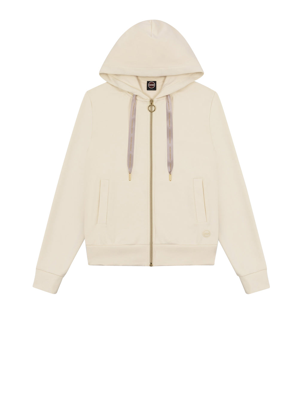 Felpa Zip Colmar Girly da Donna - Avorio