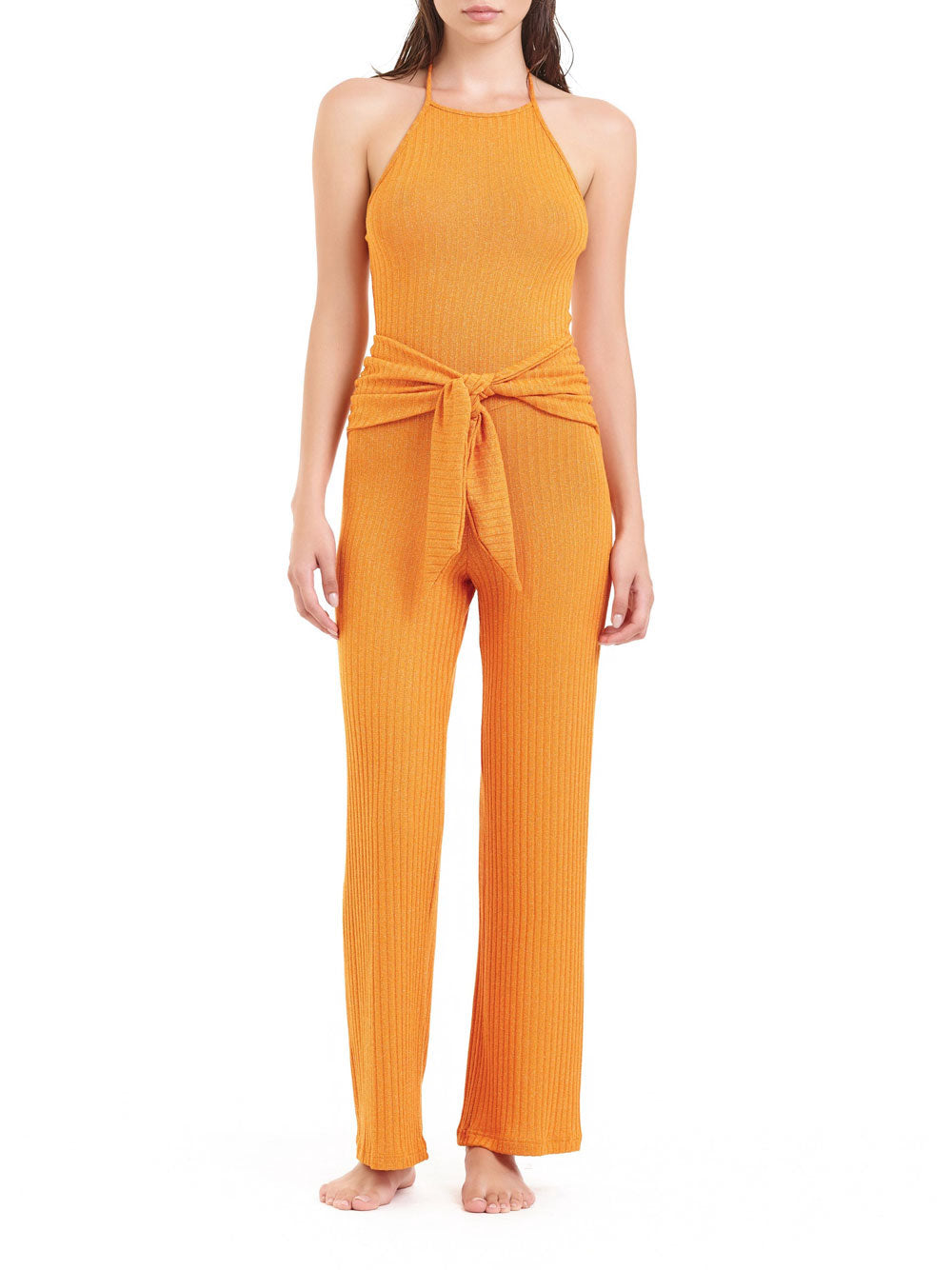 Jumpsuit Cotazur da Donna - Arancione