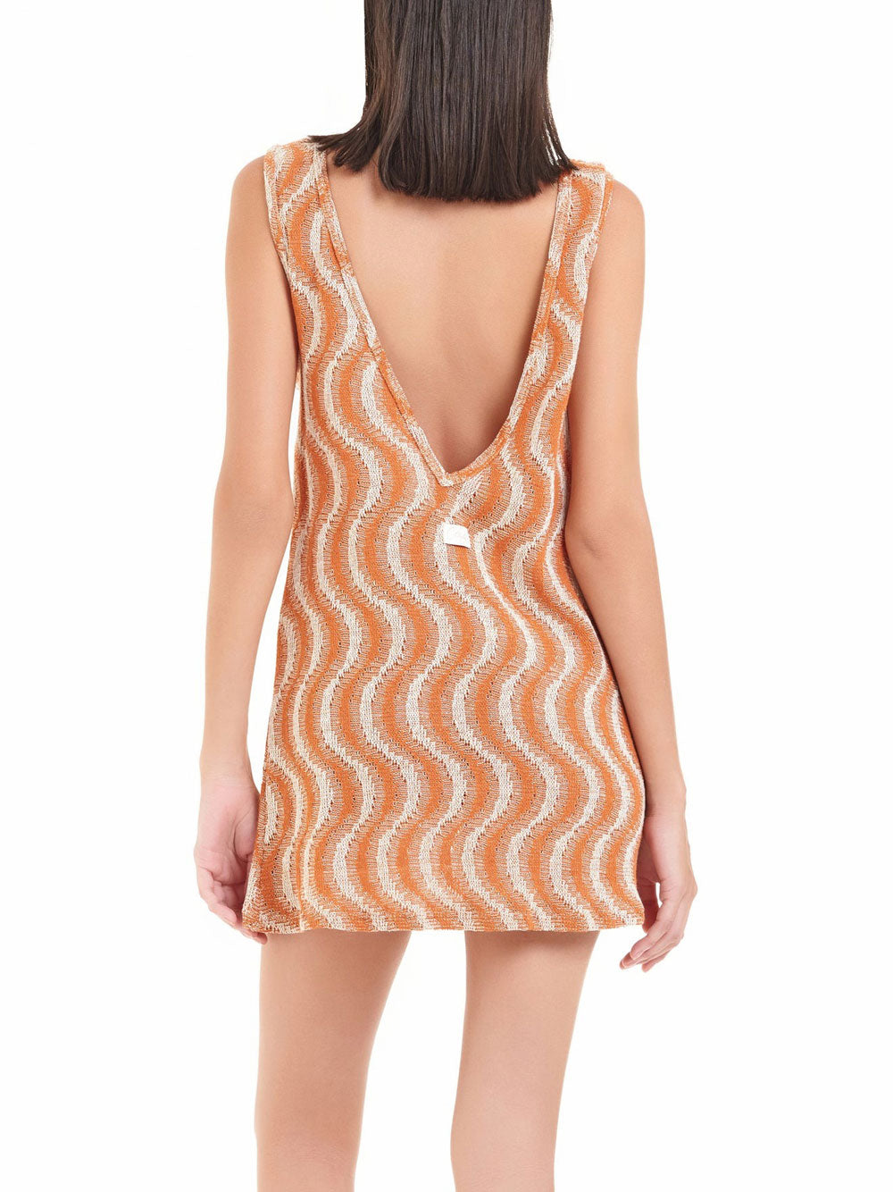 Vestito Mini Cotazur da Donna - Arancione