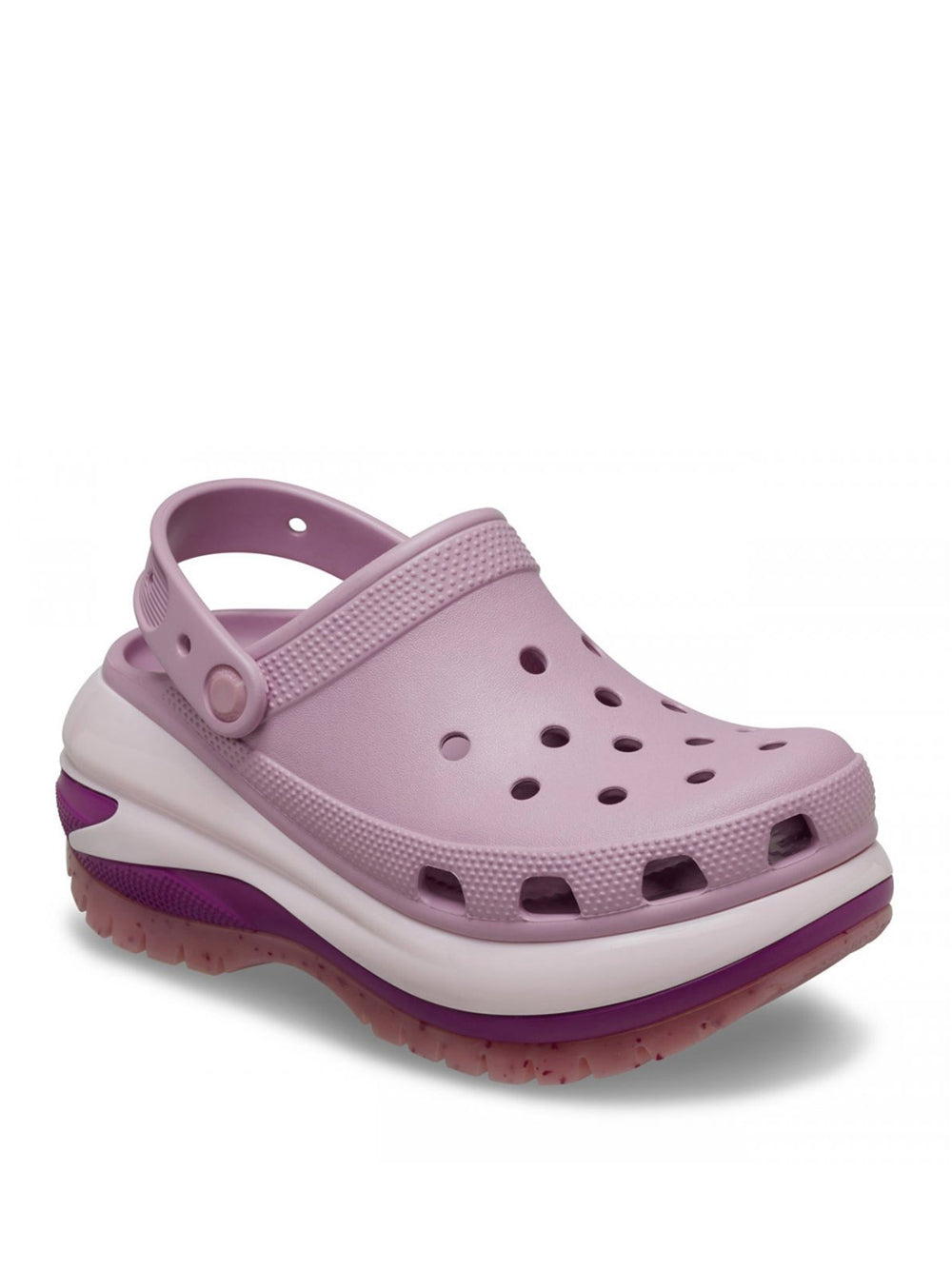 Sandalo Basso Crocs Classic Mega Crush Clog W da Donna - Viola