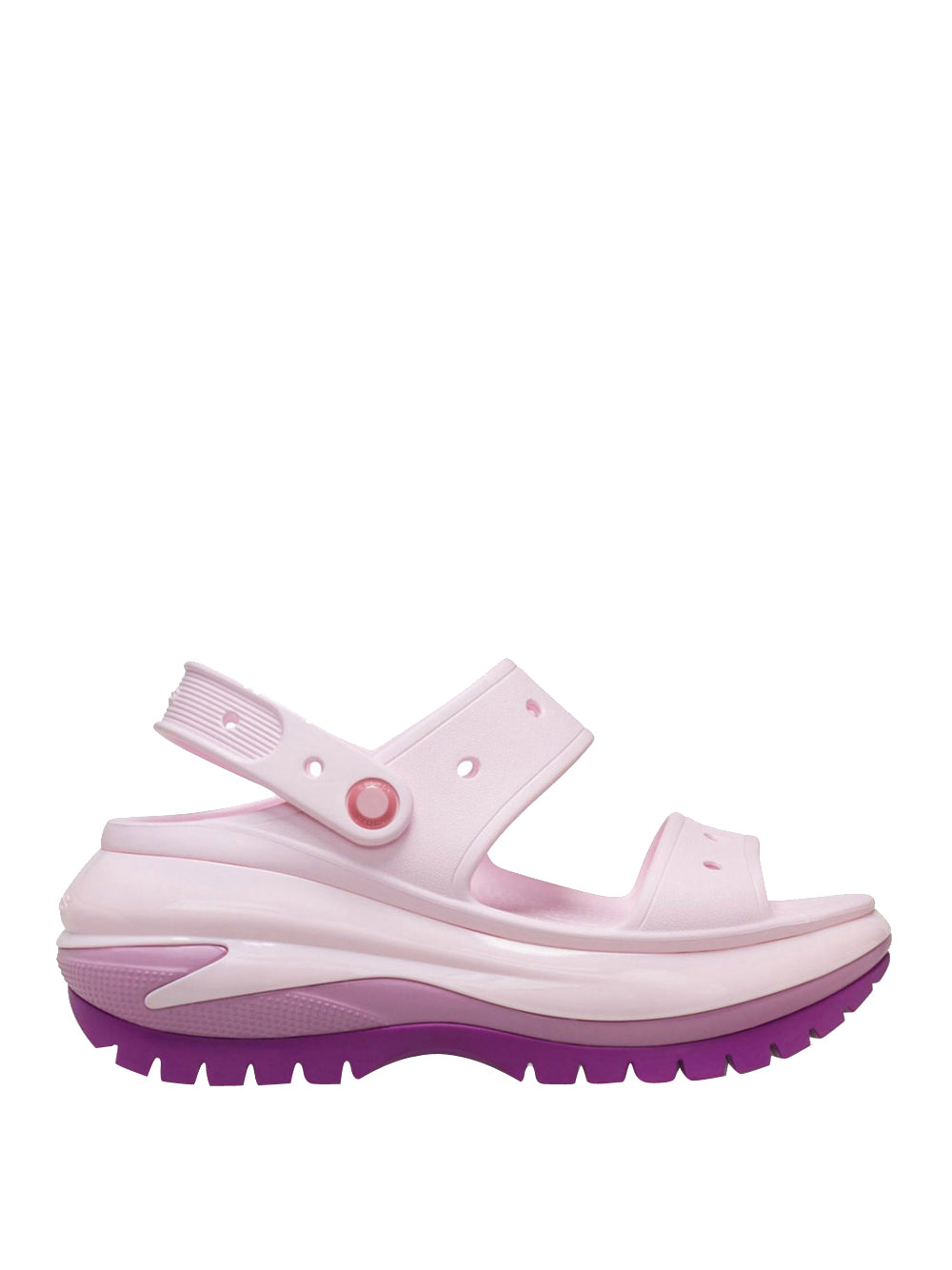 Sandalo Basso Crocs Classic Mega Crush Sandal W da Donna - Viola