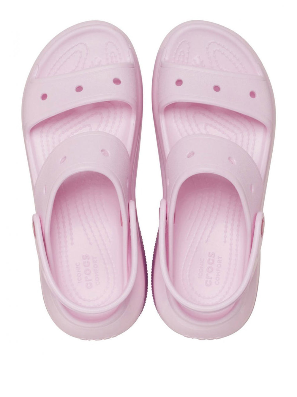 Sandalo Basso Crocs Classic Mega Crush Sandal W da Donna - Viola