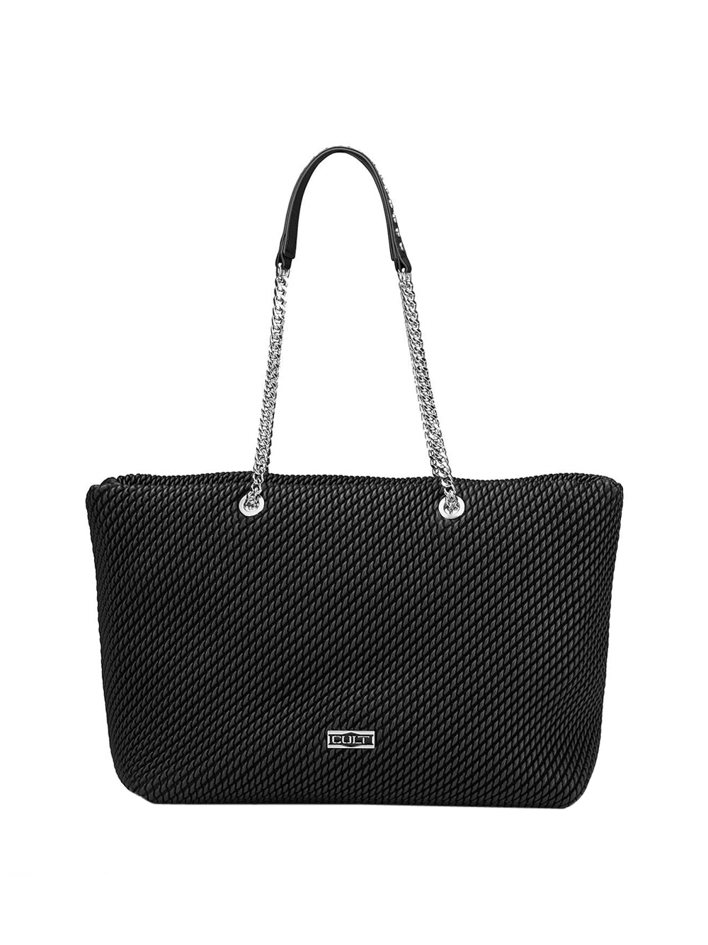 Borsa Shopper Cult da Donna - Nero