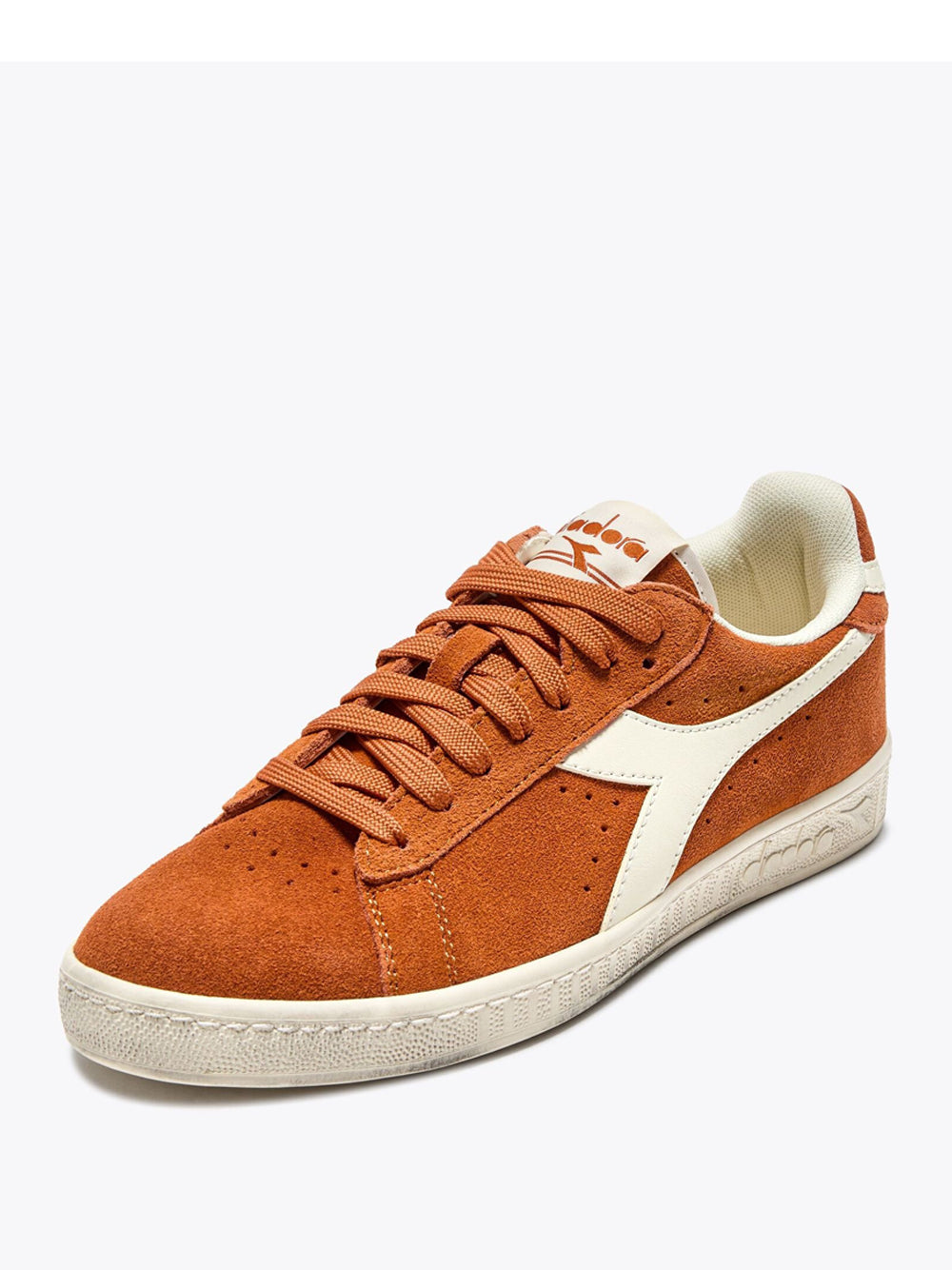 Sneakers Diadora Suede Waxed Unisex - Arancione