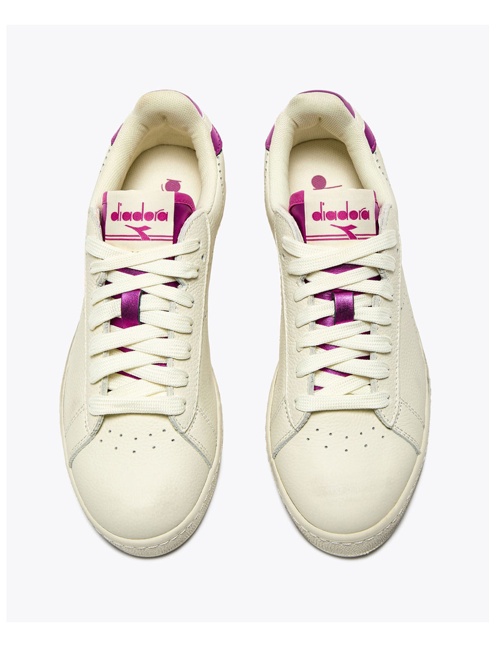 Sneakers Diadora Game Low Punched da Donna - Bianco