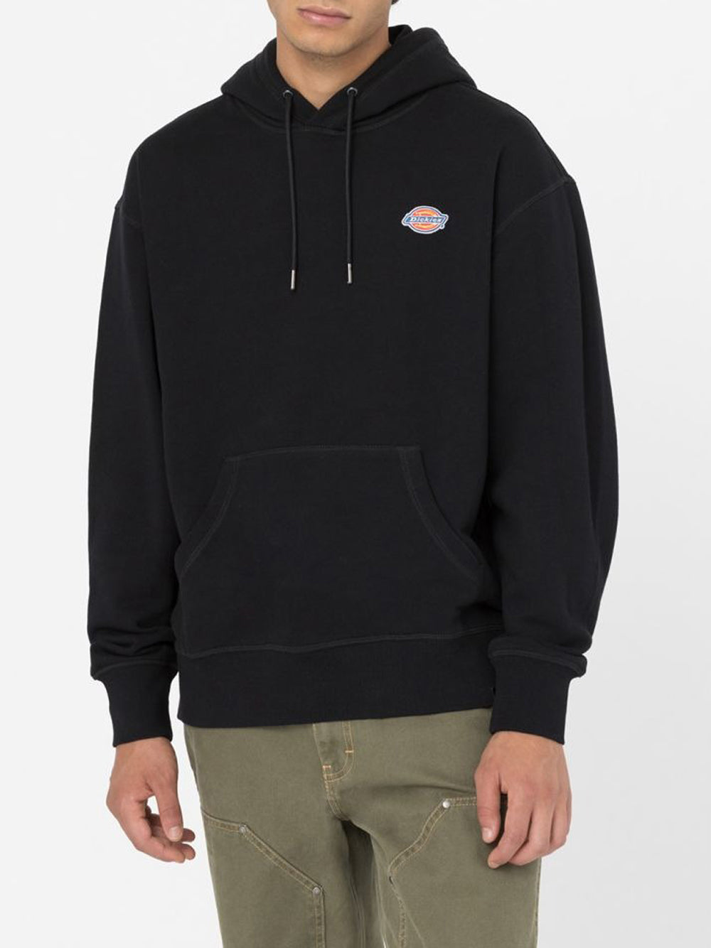 Felpa Cappuccio Dickies Millersburg da Uomo - Nero