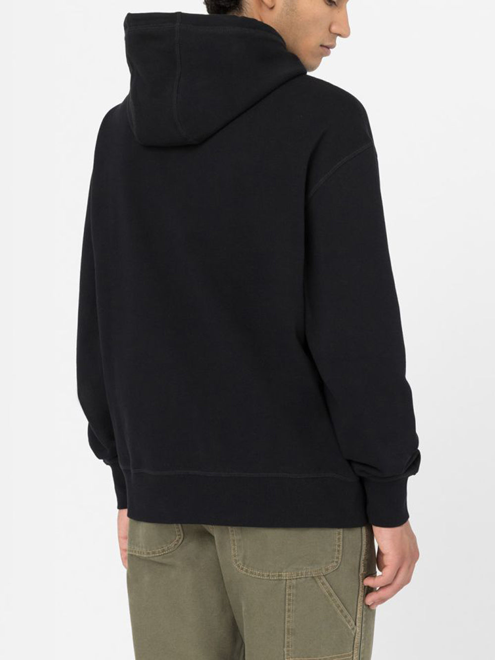 Felpa Cappuccio Dickies Millersburg da Uomo - Nero