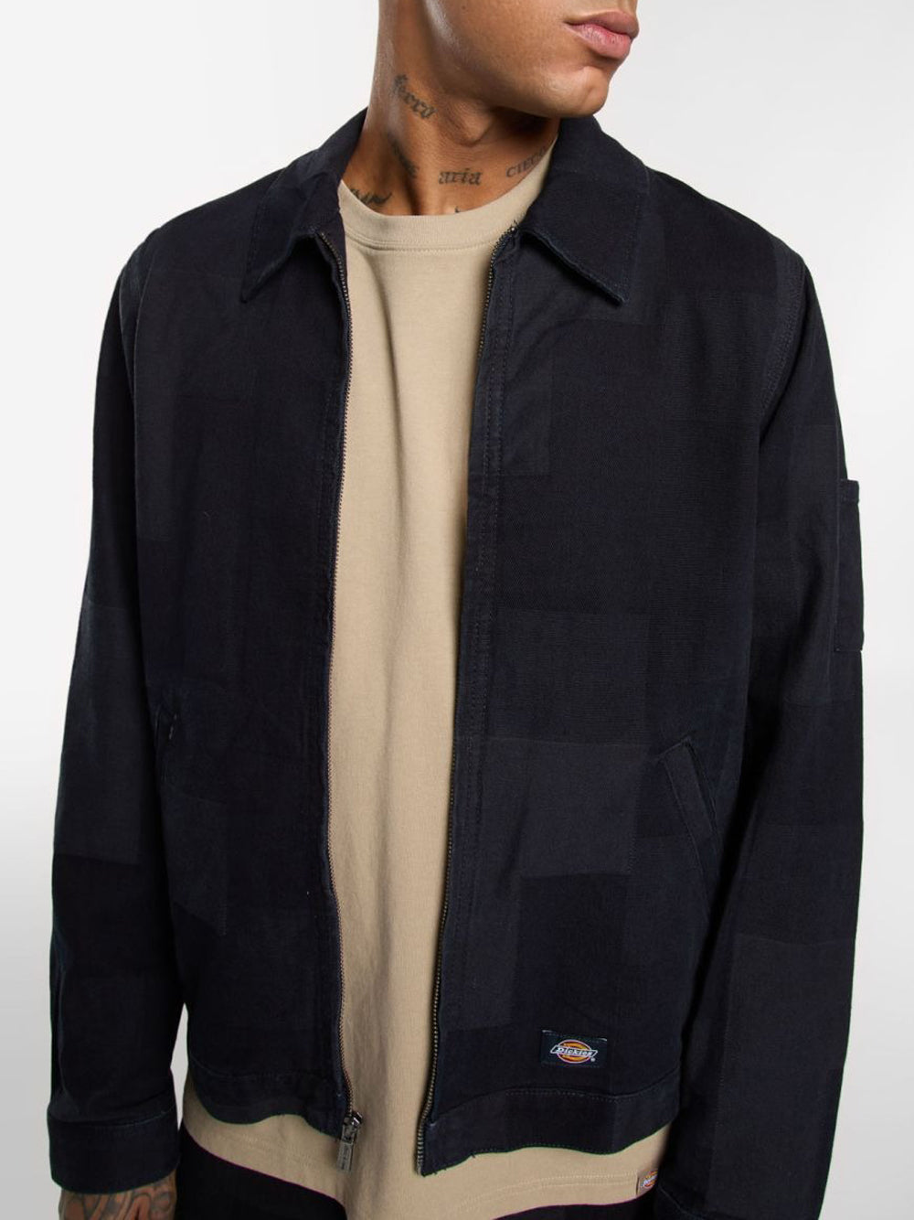 Giubbino Dickies Jacquard da Uomo - Denim