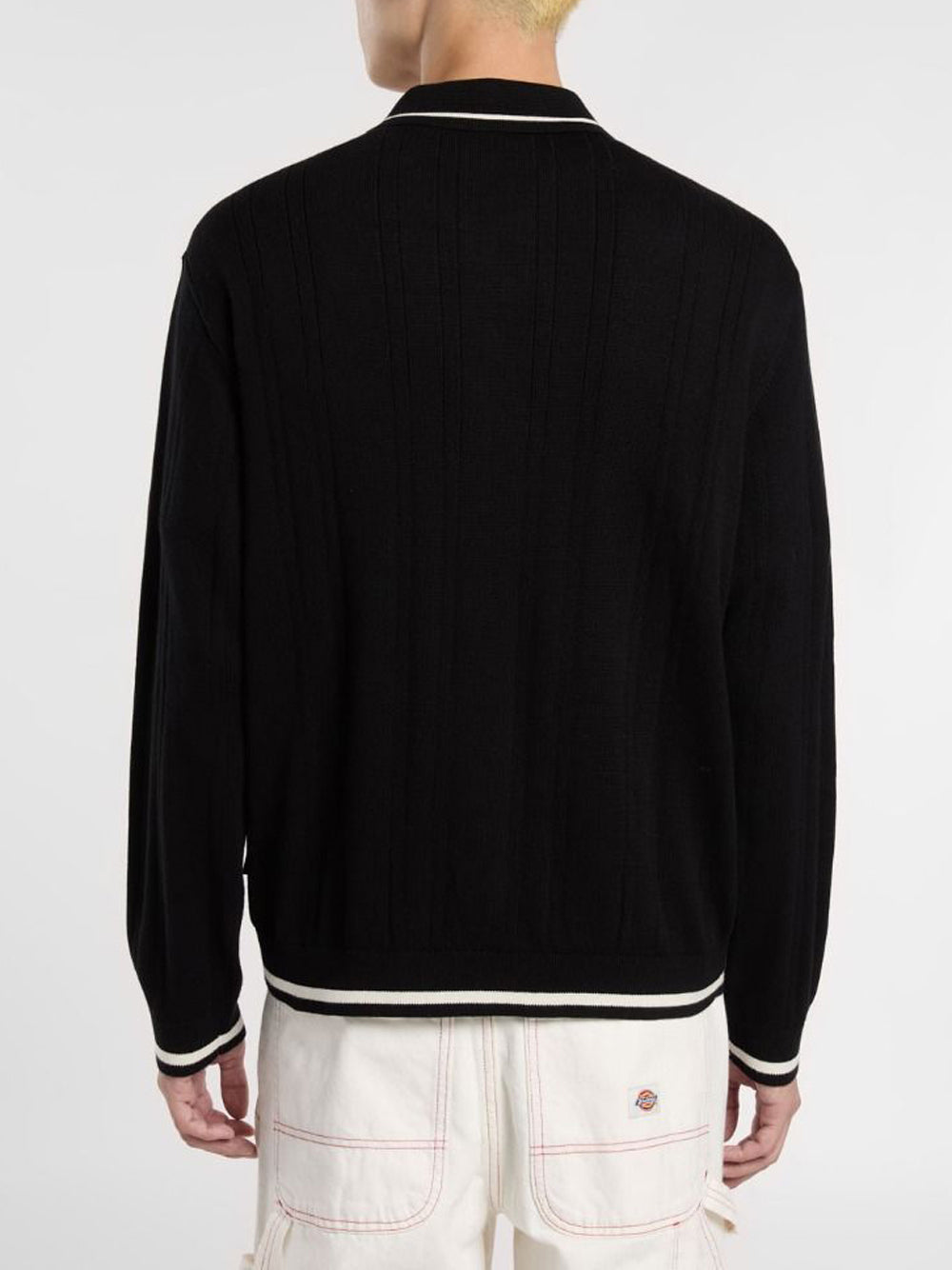 Felpa Zip Dickies Lewistown da Uomo - Nero