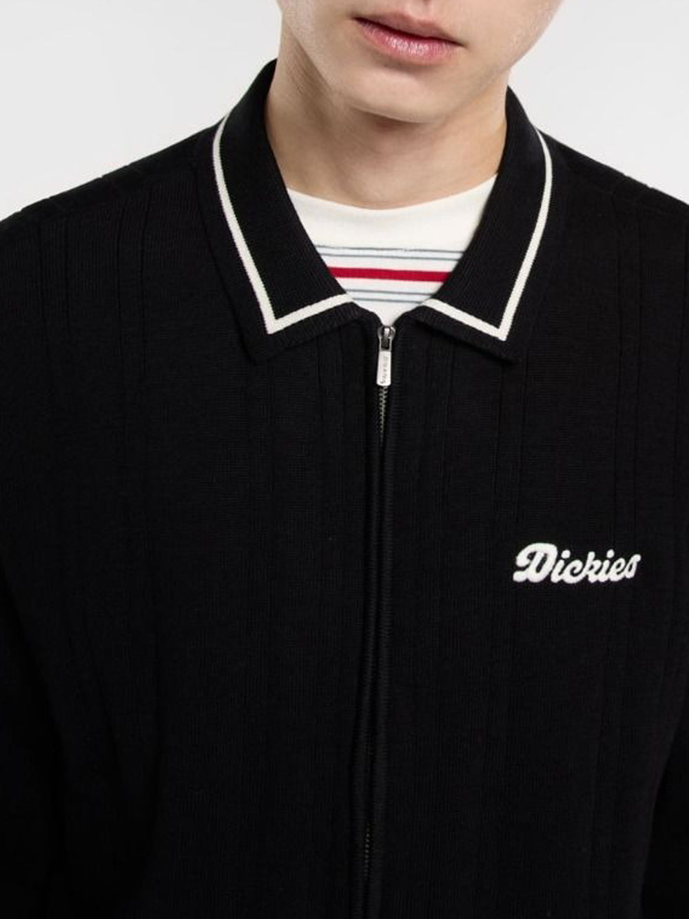 Felpa Zip Dickies Lewistown da Uomo - Nero