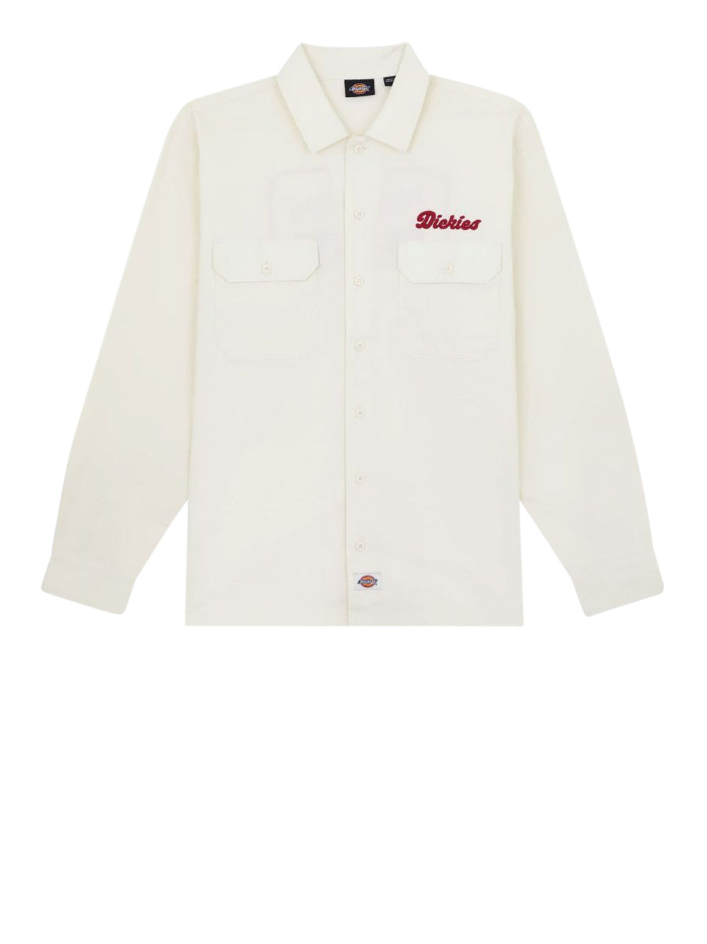 Camicia Casual Dickies Lewistown da Uomo - Bianco