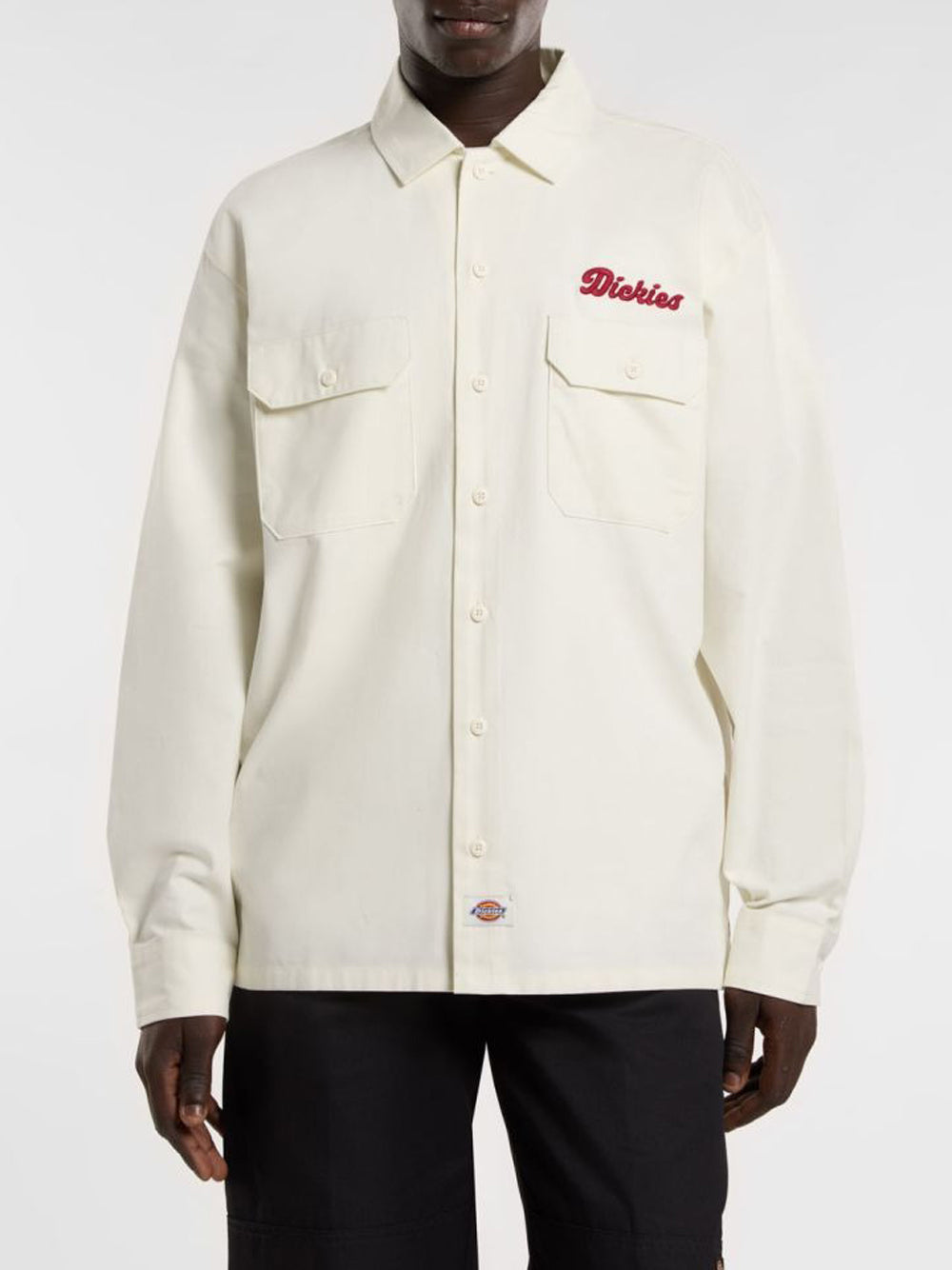 Camicia Casual Dickies Lewistown da Uomo - Bianco