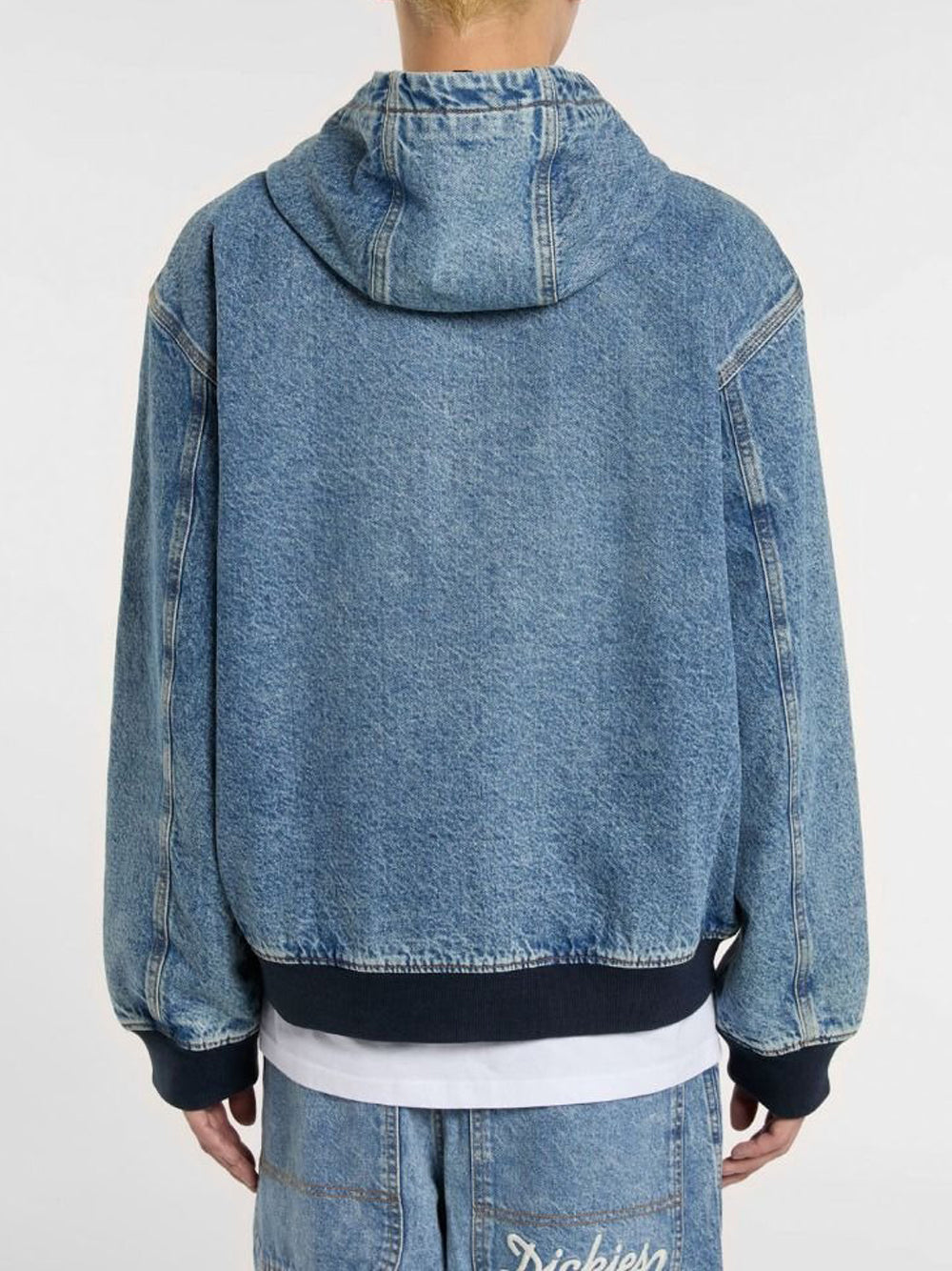 Giubbino di Jeans Dickies Hooded da Uomo - Denim