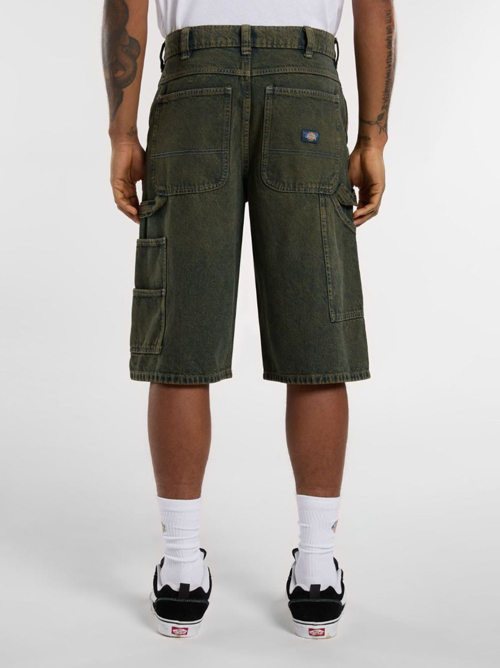 Bermuda Casual Dickies Loose Painter da Uomo - Denim