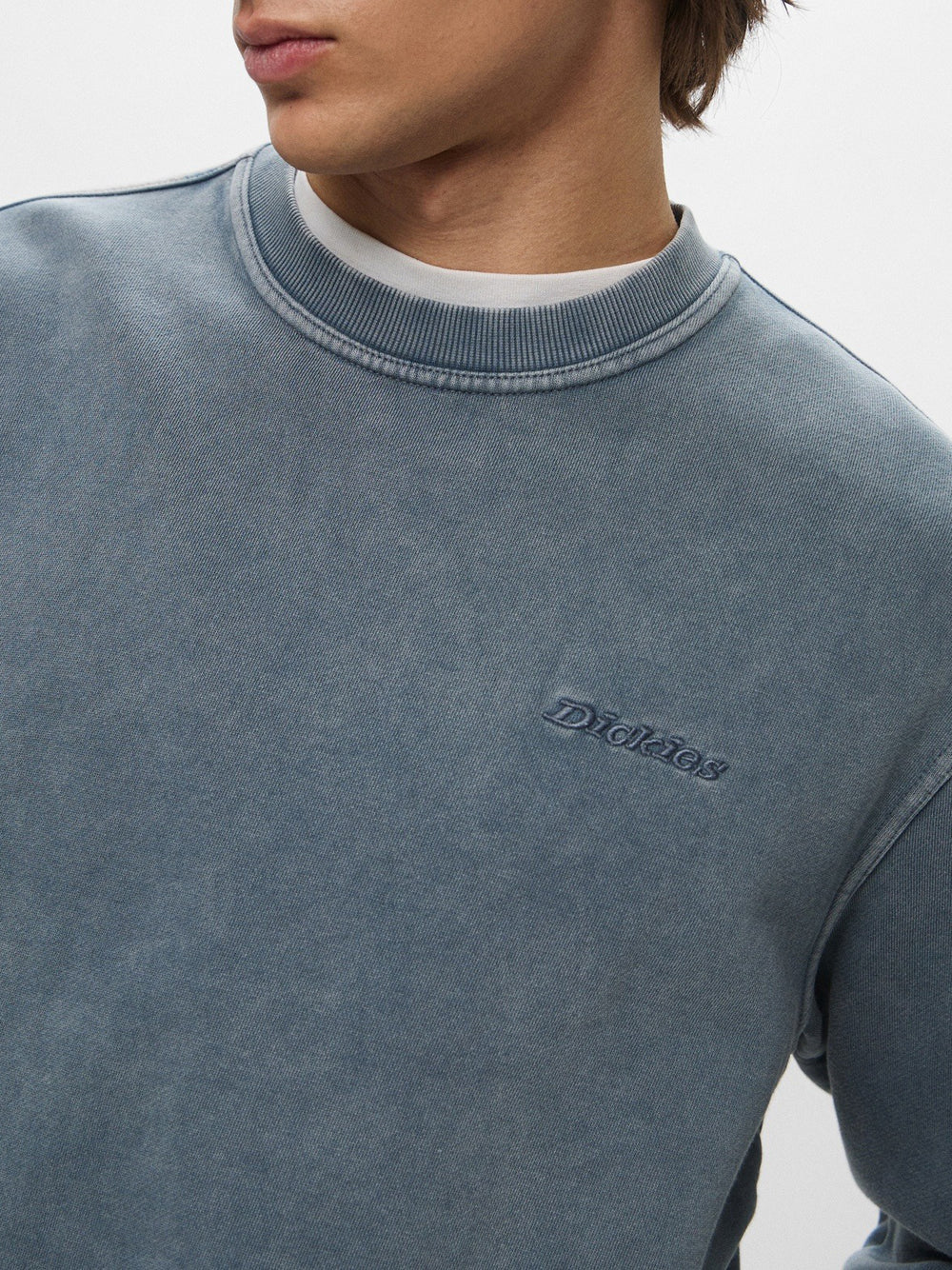 Felpa Dickies Plentywood da Uomo - Blu