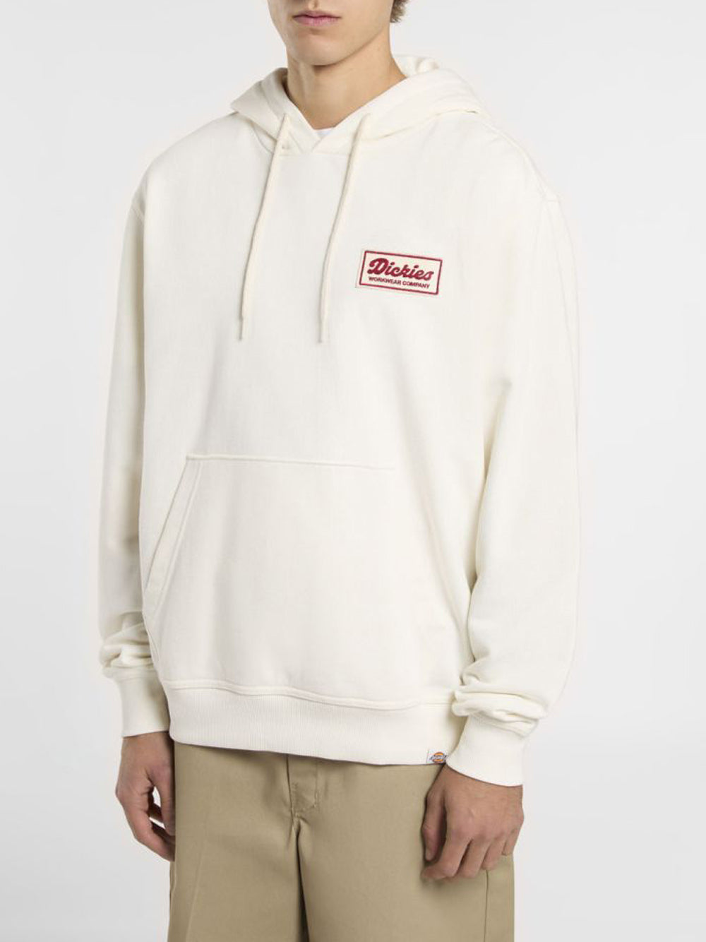 Felpa Cappuccio Dickies Lewistown da Uomo - Bianco