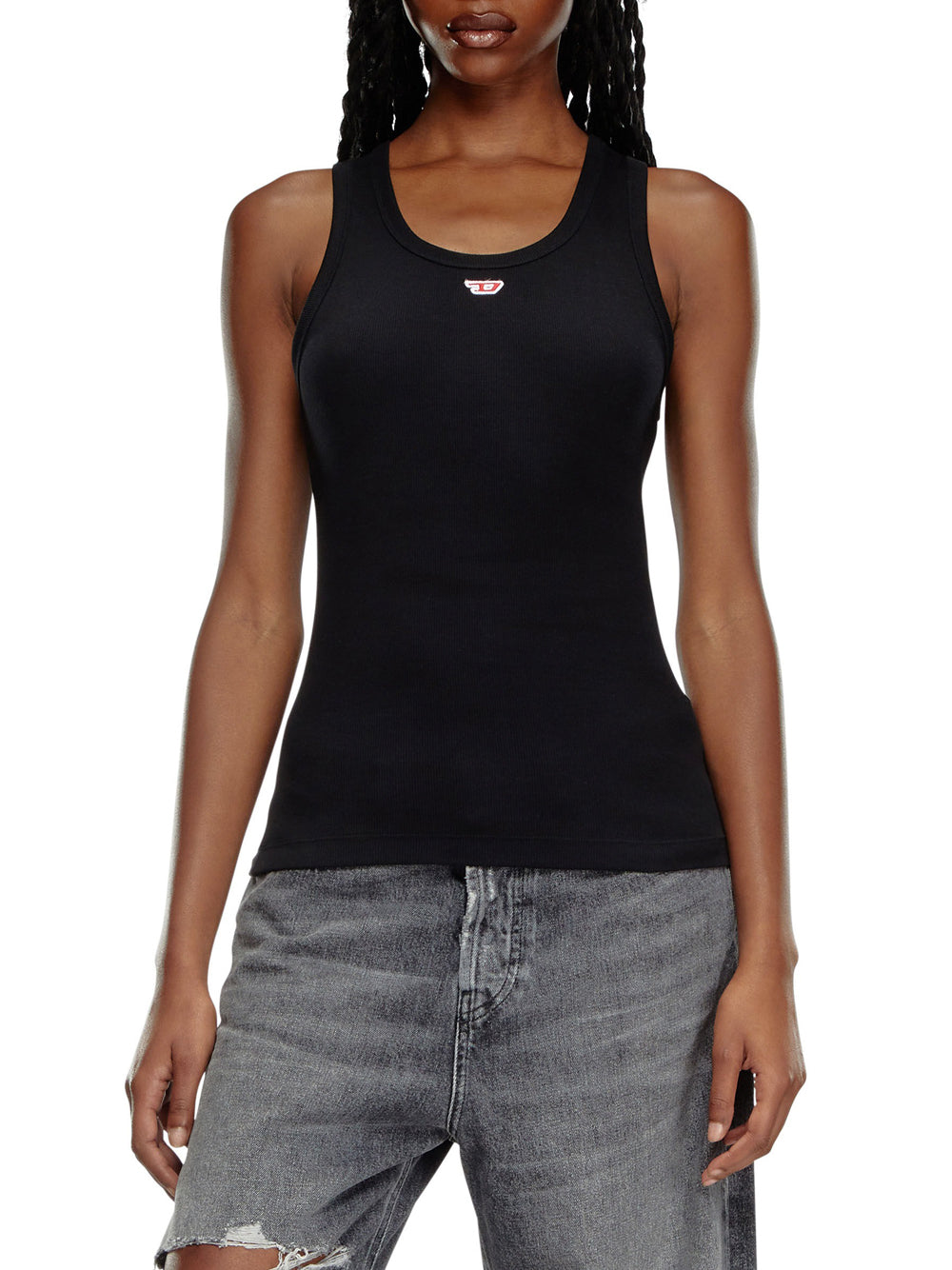 Canotta Diesel T-Anky-D da Donna - Nero