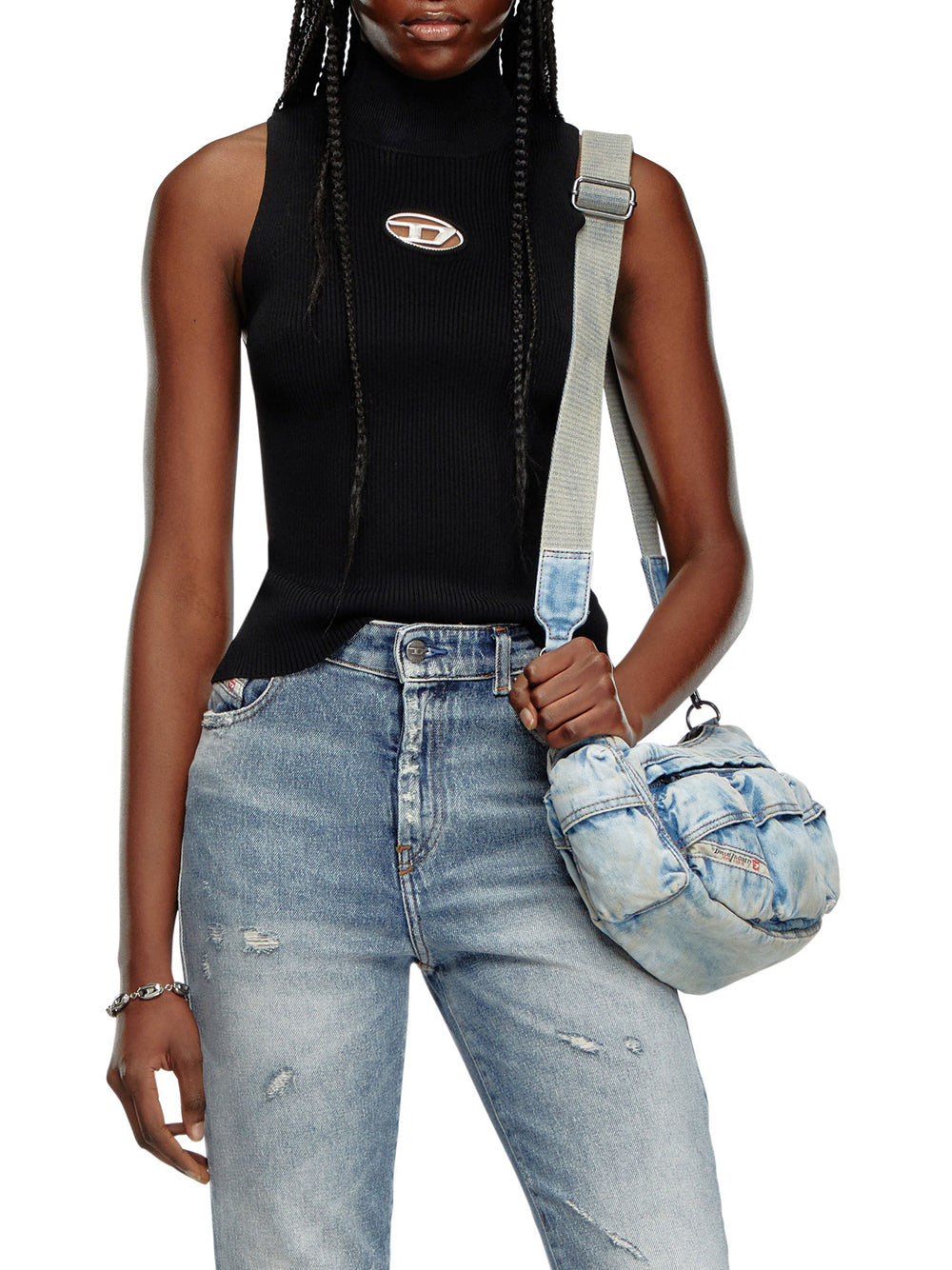 Canotta Diesel M-Onervax da Donna - Nero