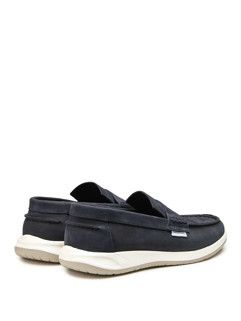 Mocassini Docksteps Casual Nabuk da Uomo - Blu