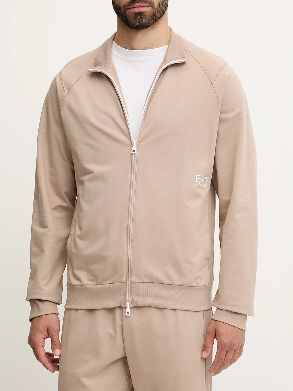 Tuta Sportiva Ea7 da Uomo - Avorio