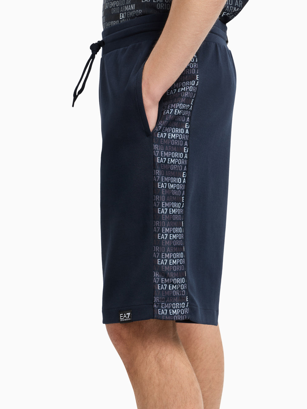 Bermuda Casual Ea7 da Uomo - Blu
