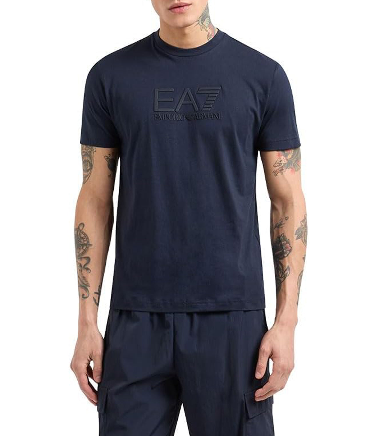 Ea7 Emporio Armani T-shirt Uomo Mod. 7M000224 AF10375 UB102 Blu