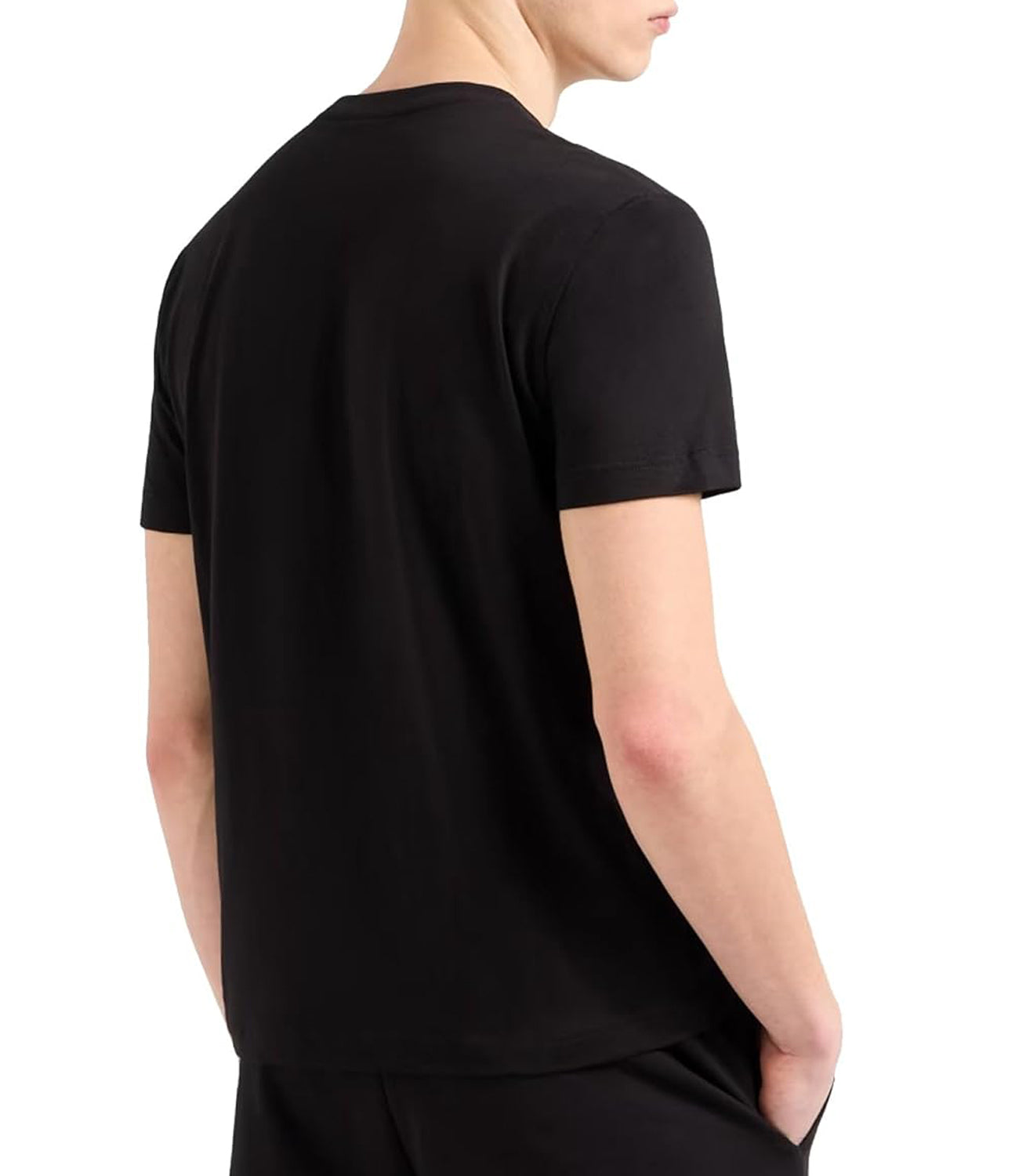 Ea7 Emporio Armani T-shirt Uomo Mod. 7M000224 AF10375 UC001 BLACK Nero