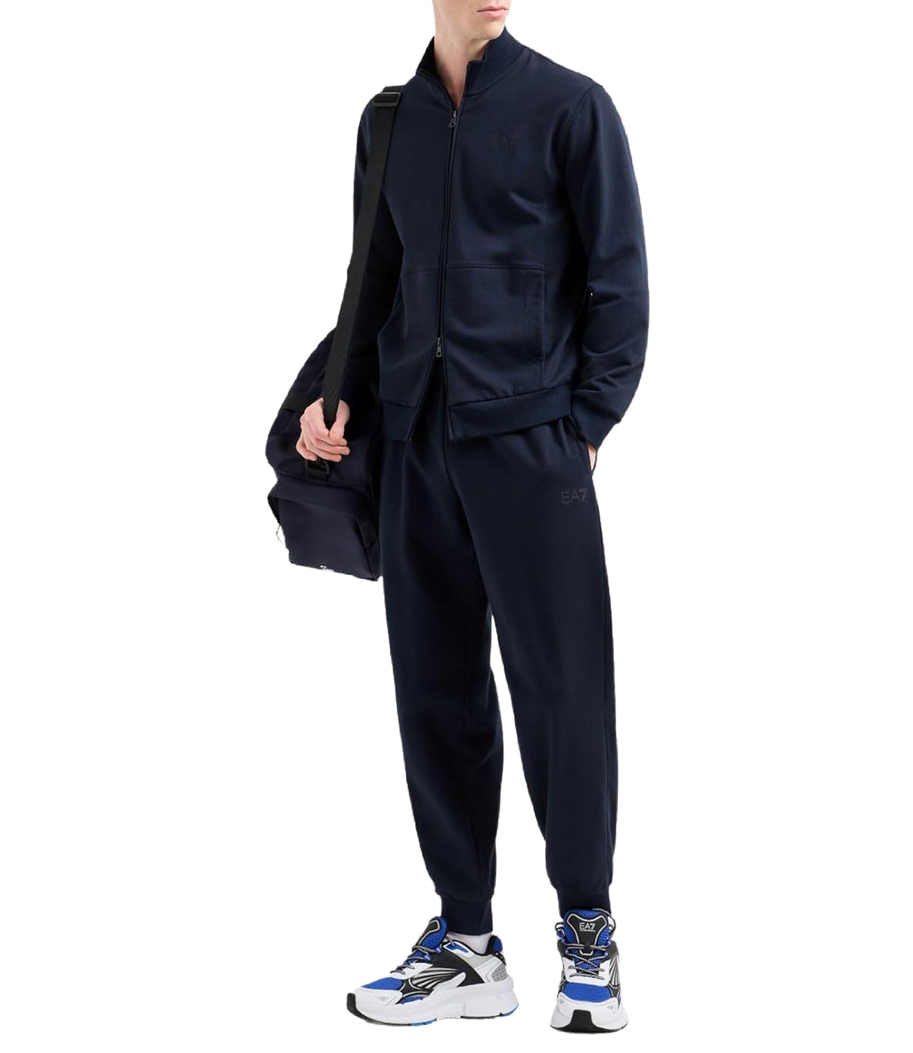 Ea7 Emporio Armani Tuta Uomo Mod. 7M000235 AF13512 UB102 Blu