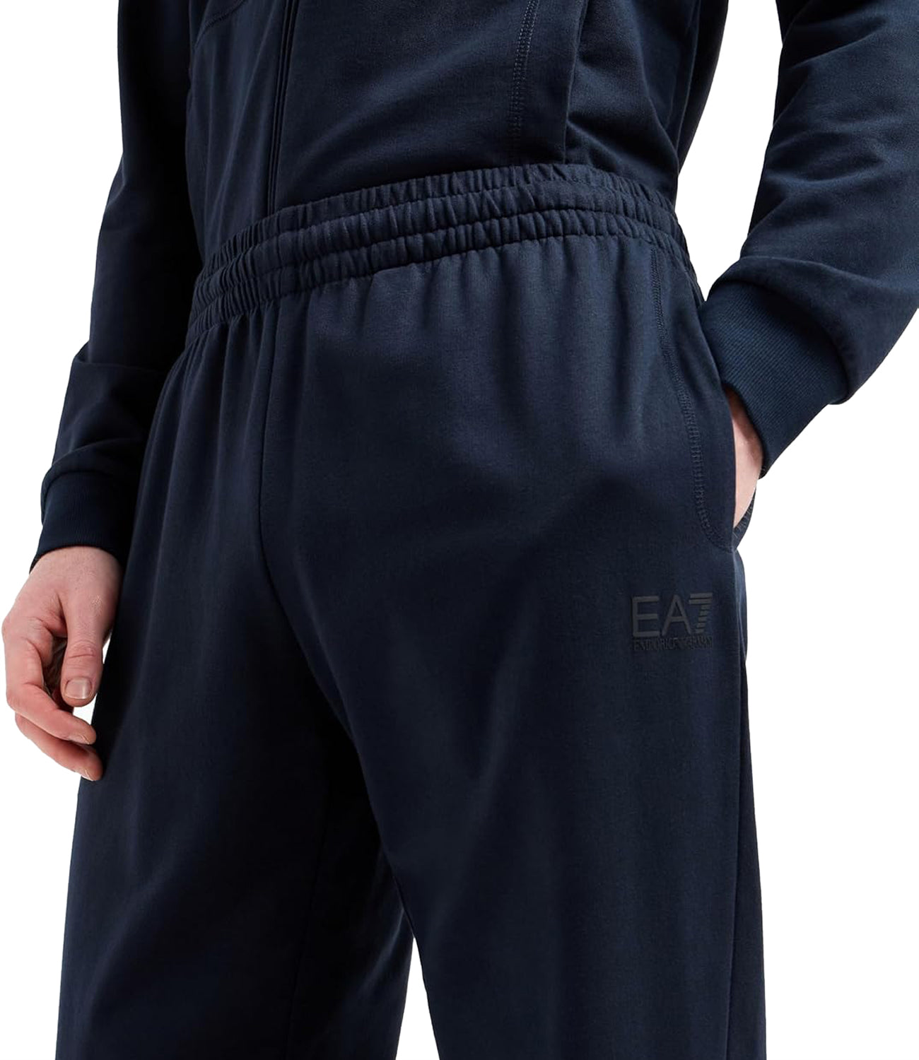 Ea7 Emporio Armani Tuta Uomo Mod. 7M000235 AF13512 UB102 Blu