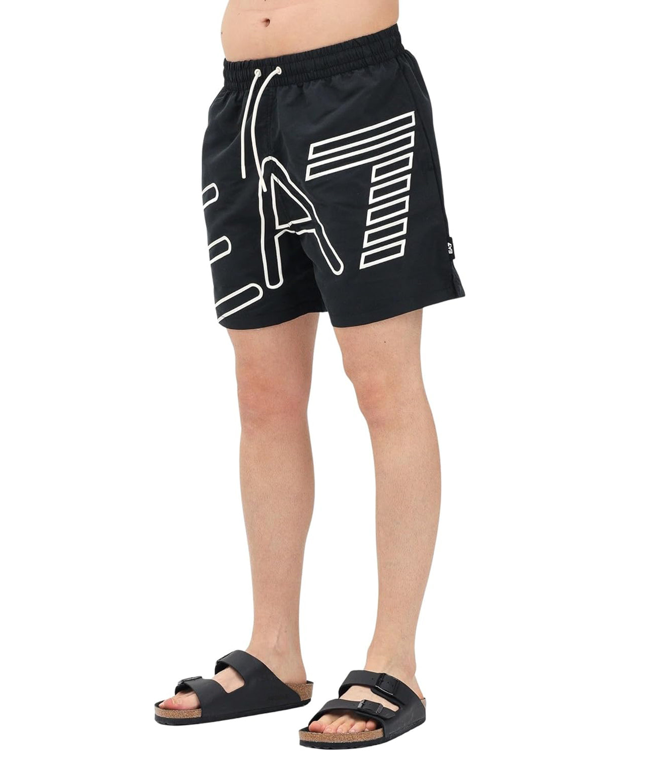 Ea7 Emporio Armani Short Mare Uomo Mod. 7M000540 AF14655 UC001 BLACK Nero