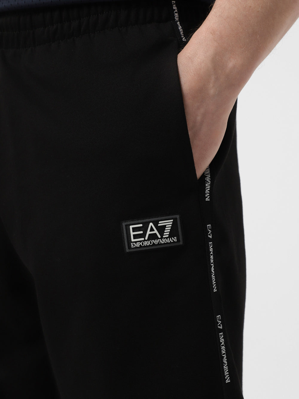 Bermuda Casual Ea7 da Uomo - Nero