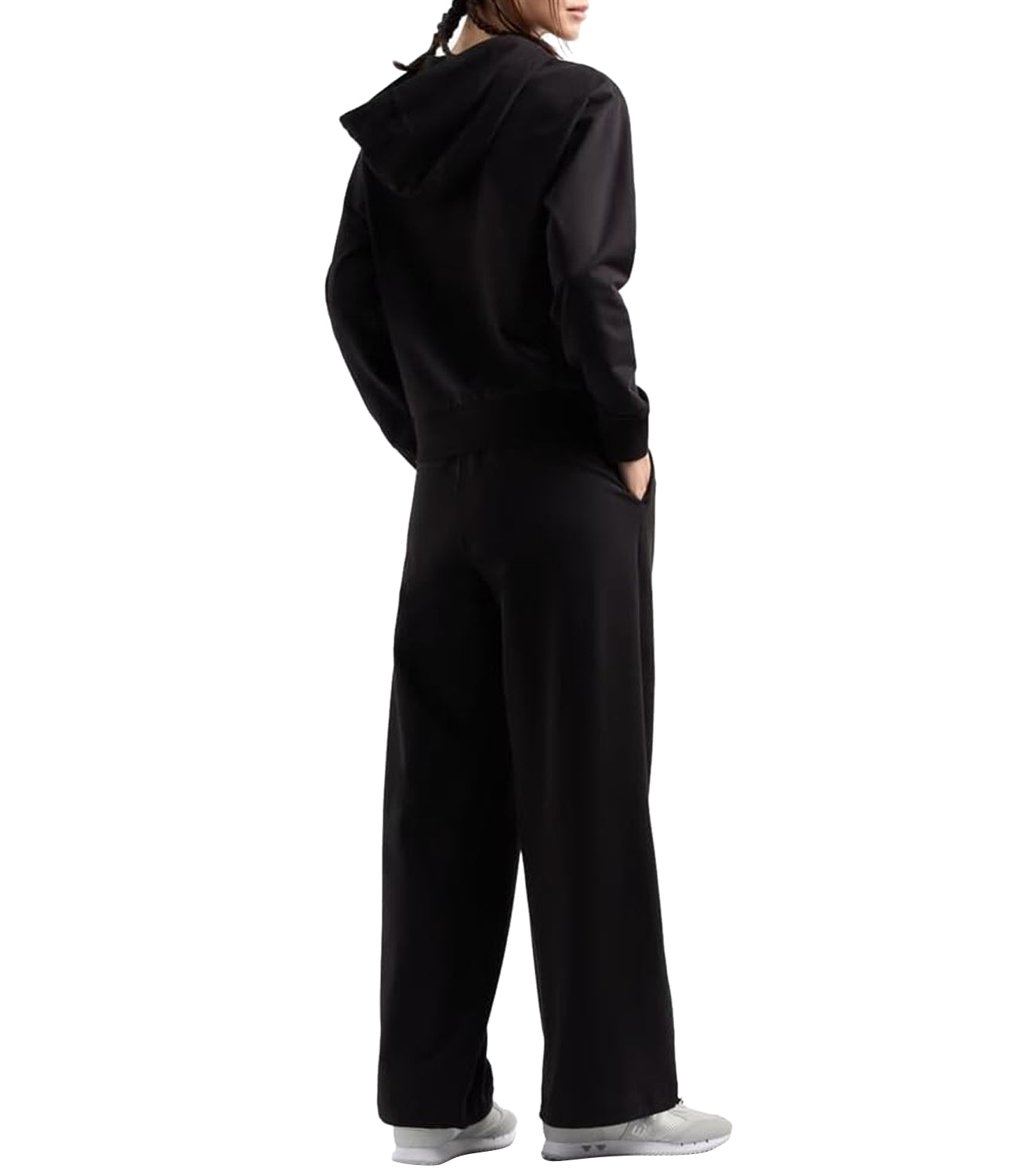 Ea7 Emporio Armani Tuta Donna Mod. 7W000086 AF13135 UC001 BLACK Nero