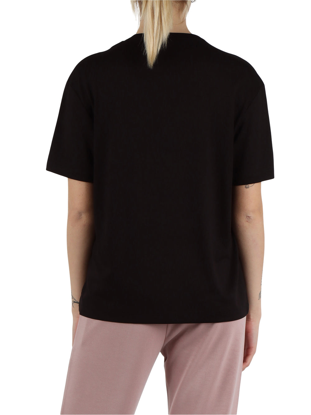 T-shirt Ea7 da Donna - Nero