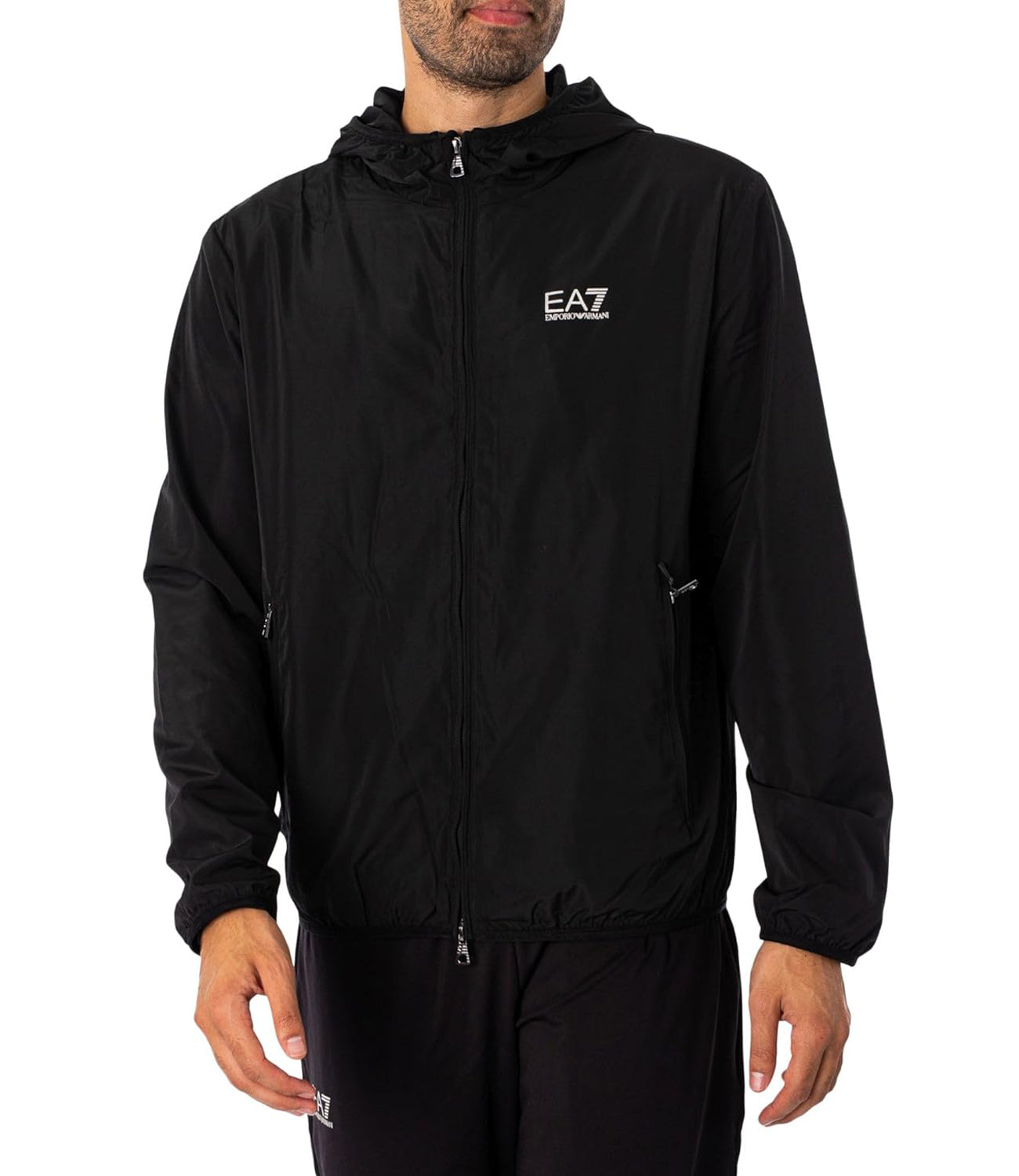 Ea7 Emporio Armani Giubbotto corto Uomo Mod. 8NPB22 PNGRZ 1200 Black Nero