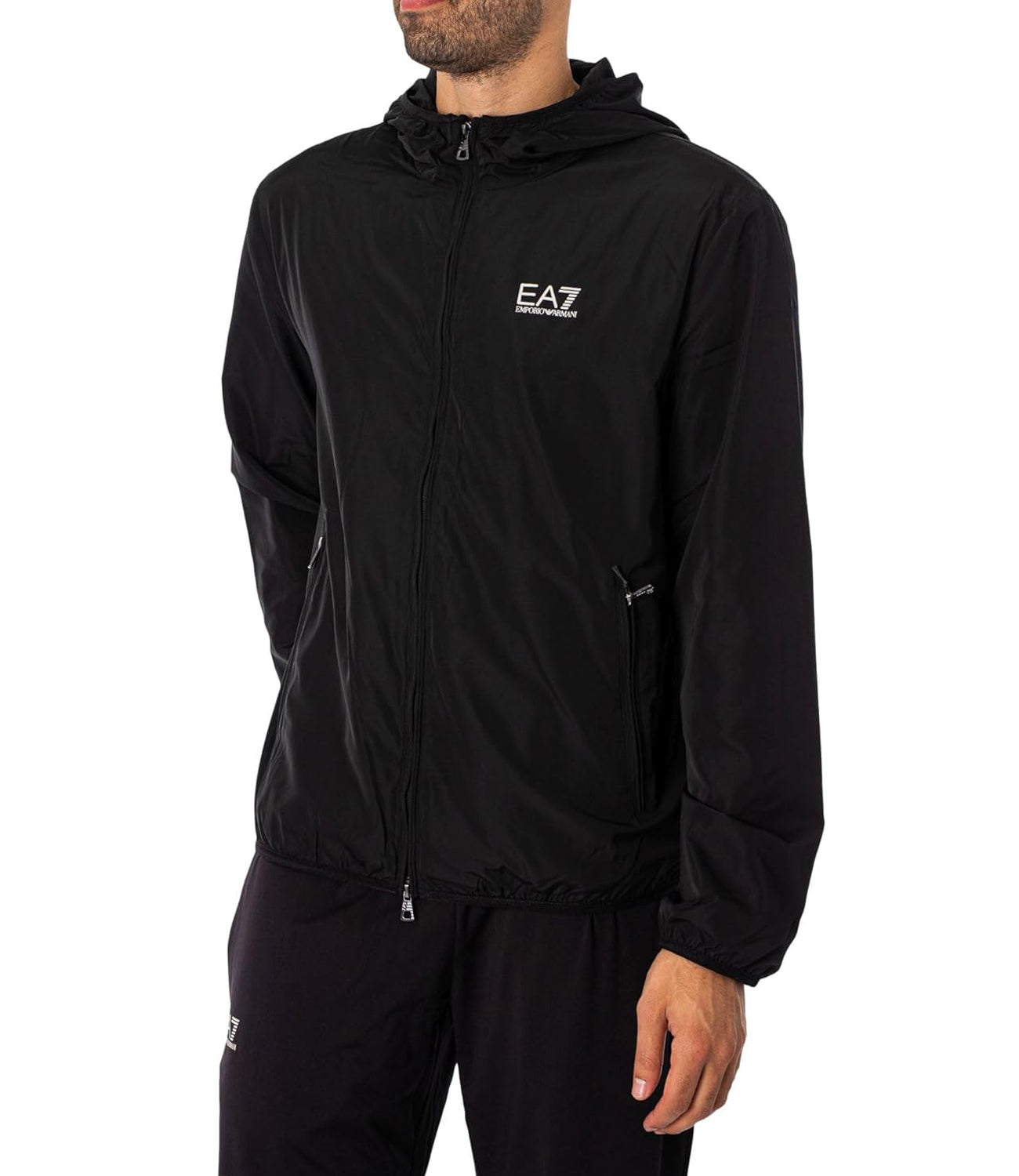 Ea7 Emporio Armani Giubbotto corto Uomo Mod. 8NPB22 PNGRZ 1200 Black Nero