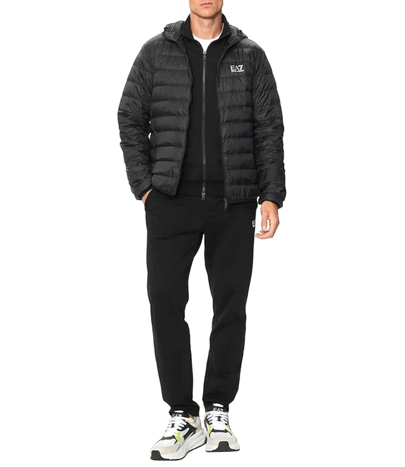 Ea7 Emporio Armani Giubbino Uomo Mod. 8NPB24 PNGPZ 1200 Nero