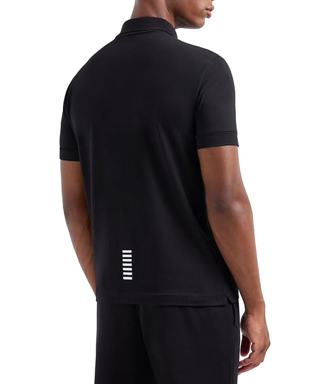 Ea7 Emporio Armani Polo Maniche Corte Uomo Mod. 8NPF14 PJQVQZ 1200 Black Nero