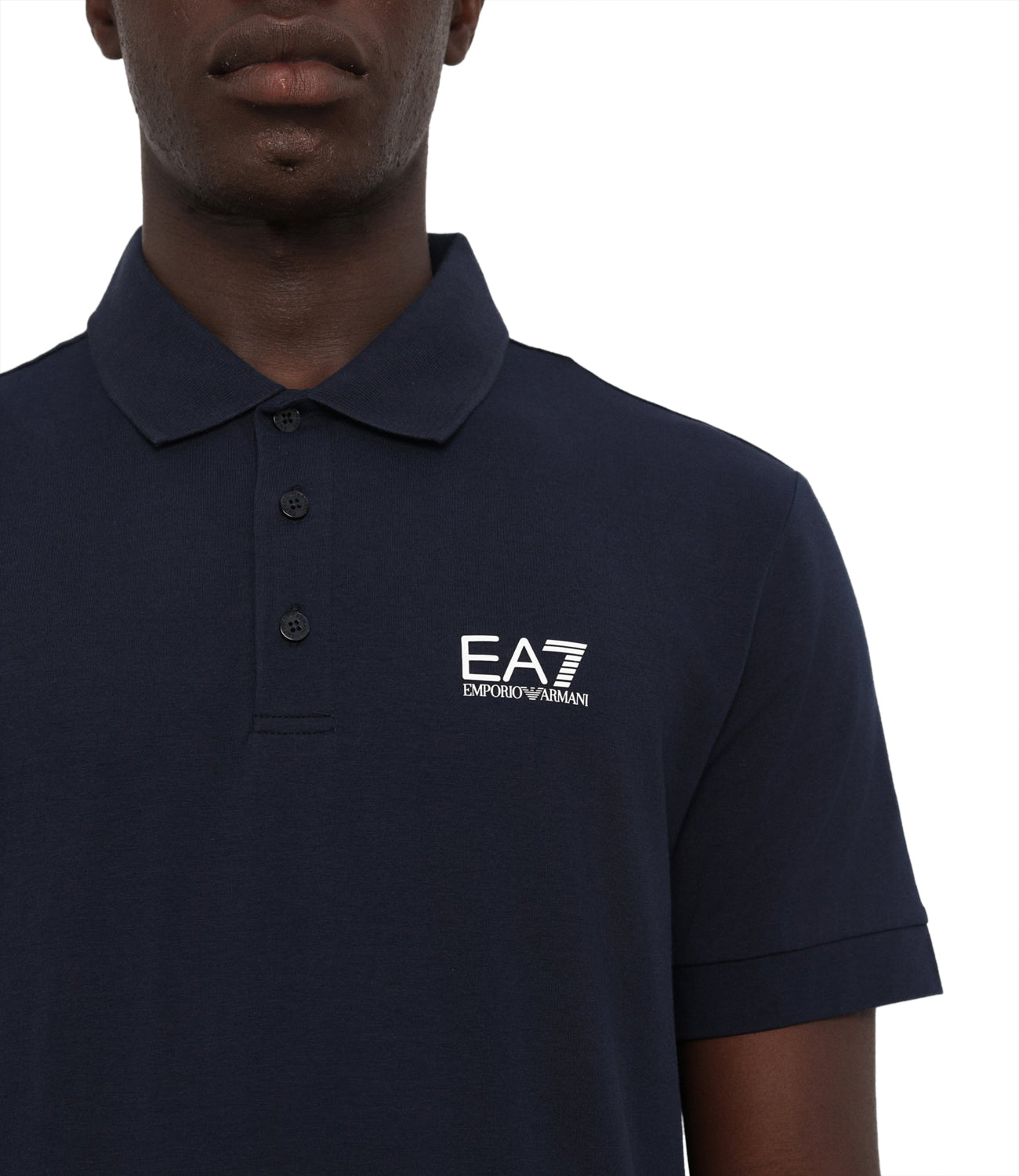 Ea7 Emporio Armani Polo Maniche Corte Uomo Mod. 8NPF14 PJQVQZ 1562 Blu
