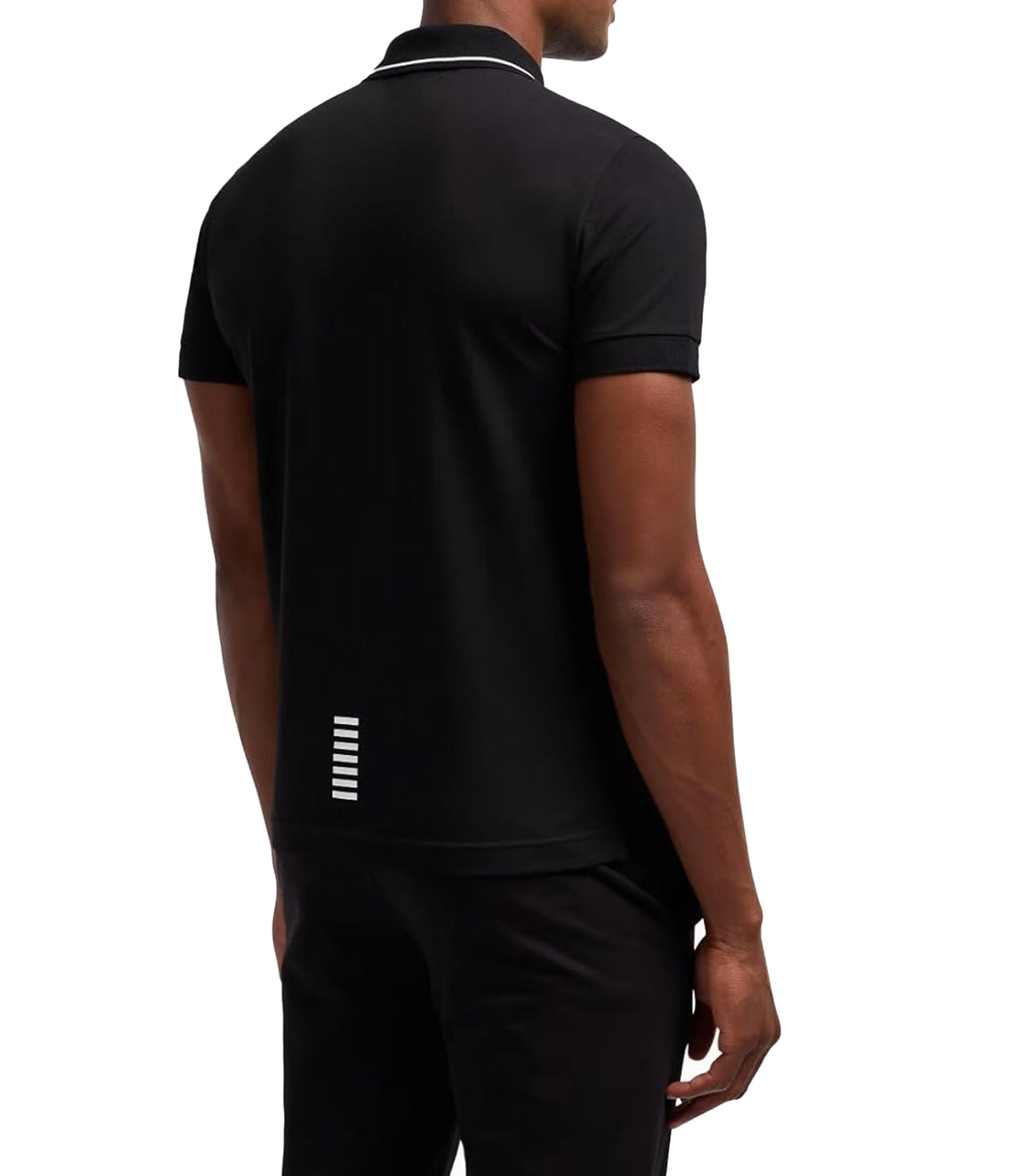 Ea7 Emporio Armani Polo Maniche Corte Uomo Mod. 8NPF16 PJVUZ 1200 Black Nero