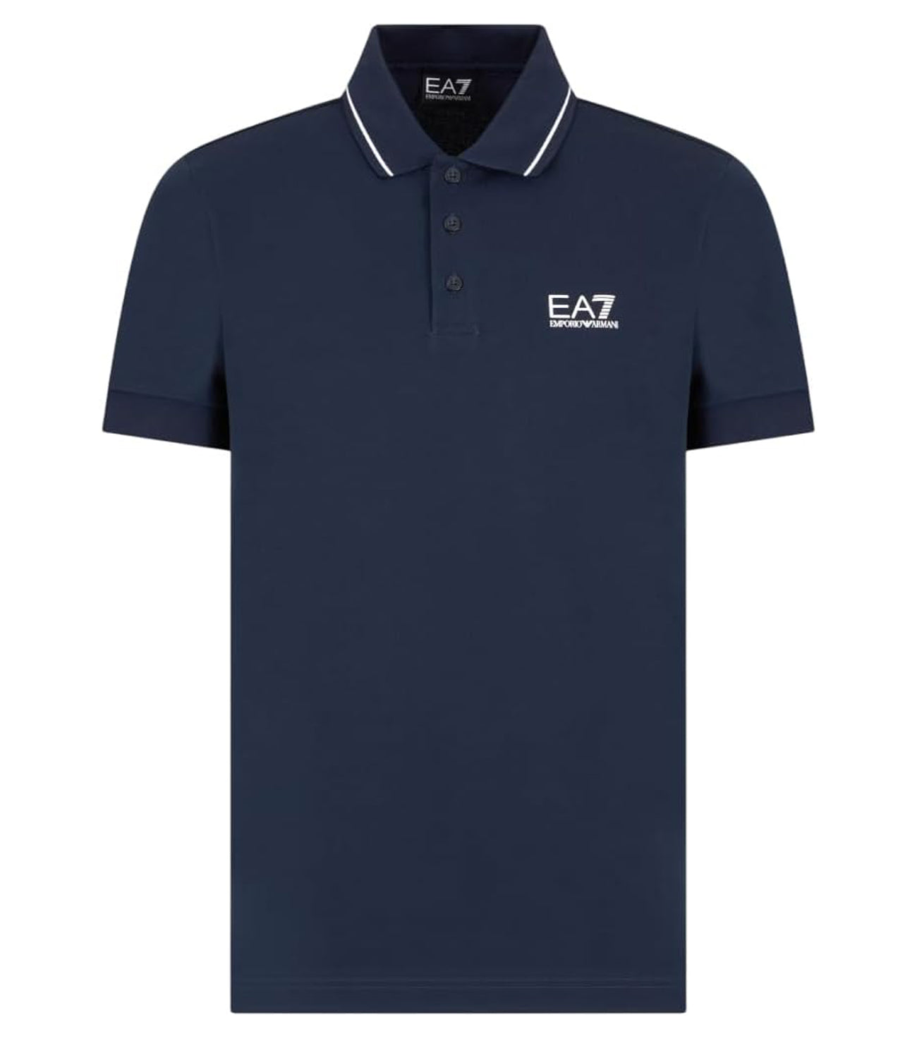 Ea7 Emporio Armani Polo Maniche Corte Uomo Mod. 8NPF16 PJVUZ 1562 Blu